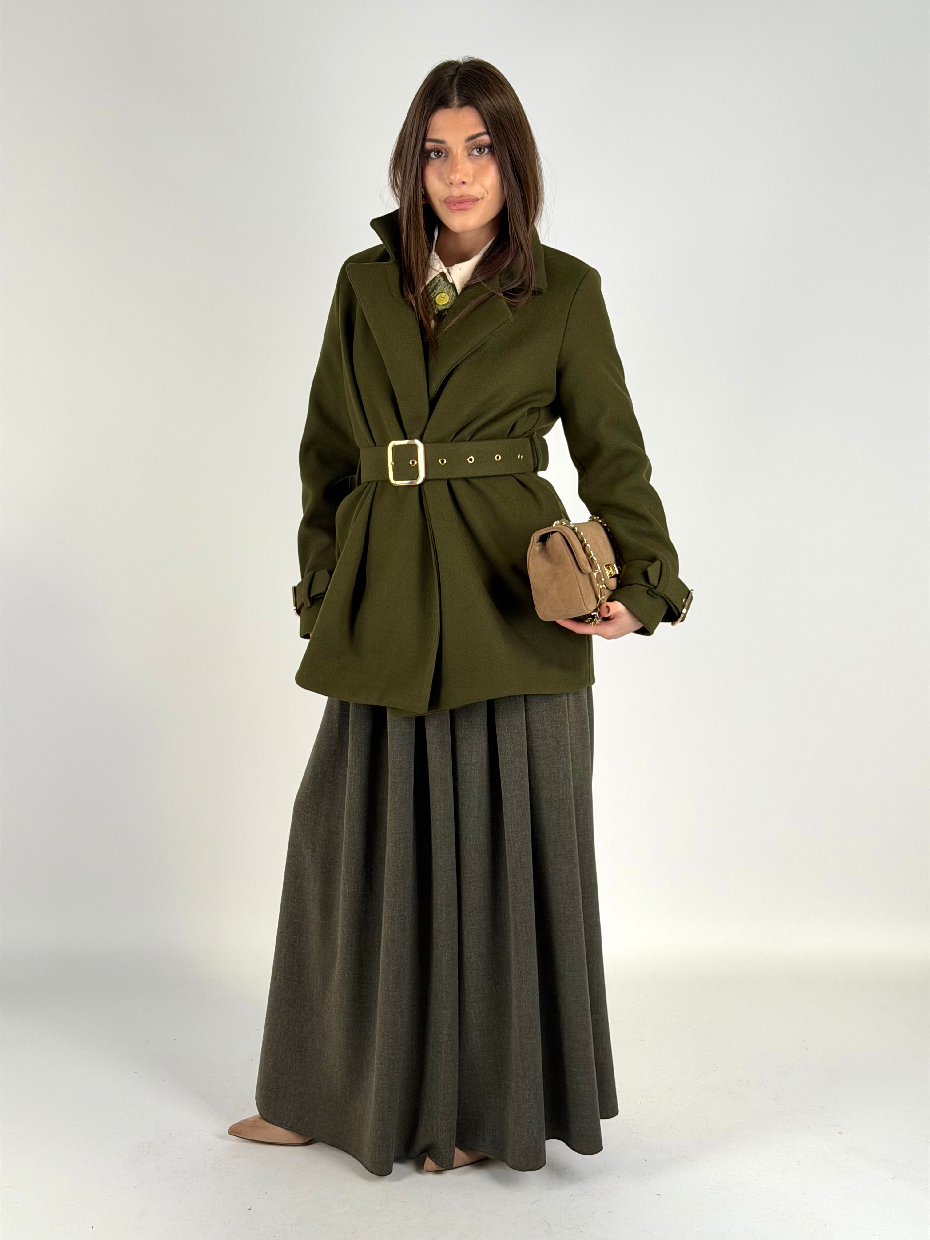 Cappotto Dorotea verde