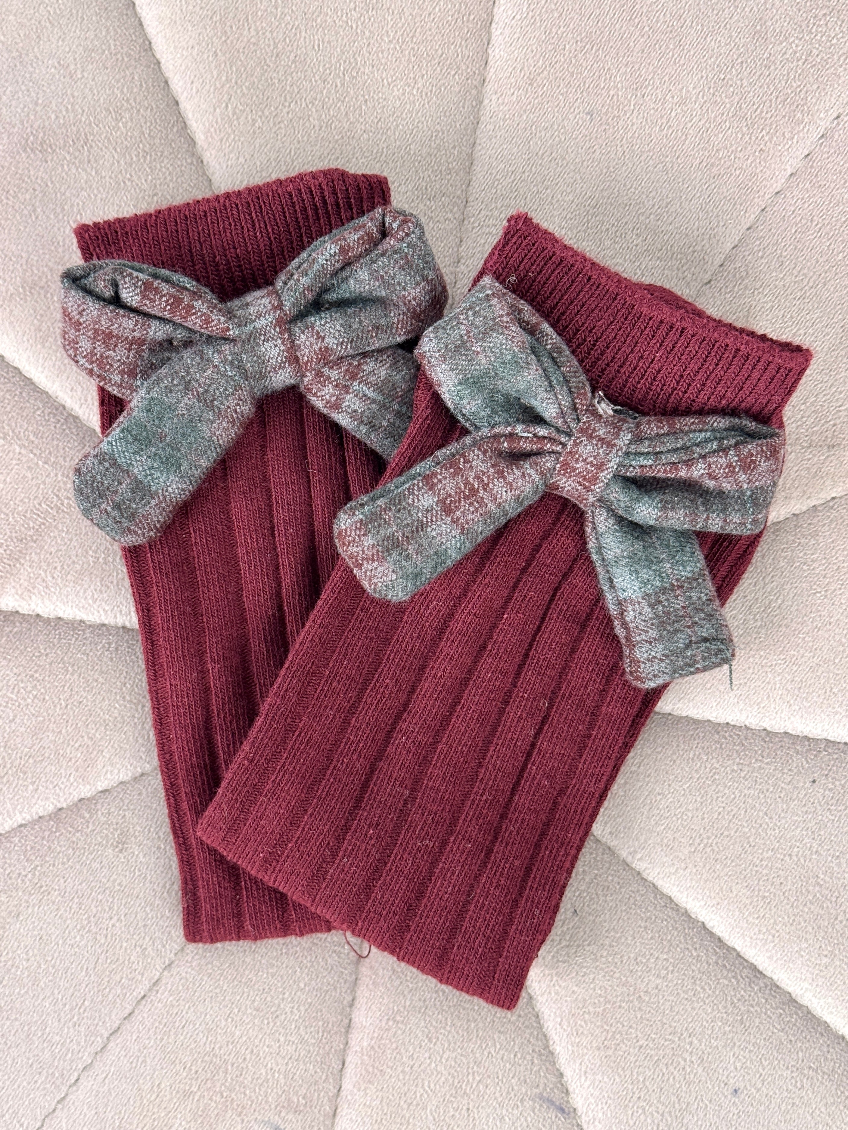 Calzini maxi fiocco - 4 colori