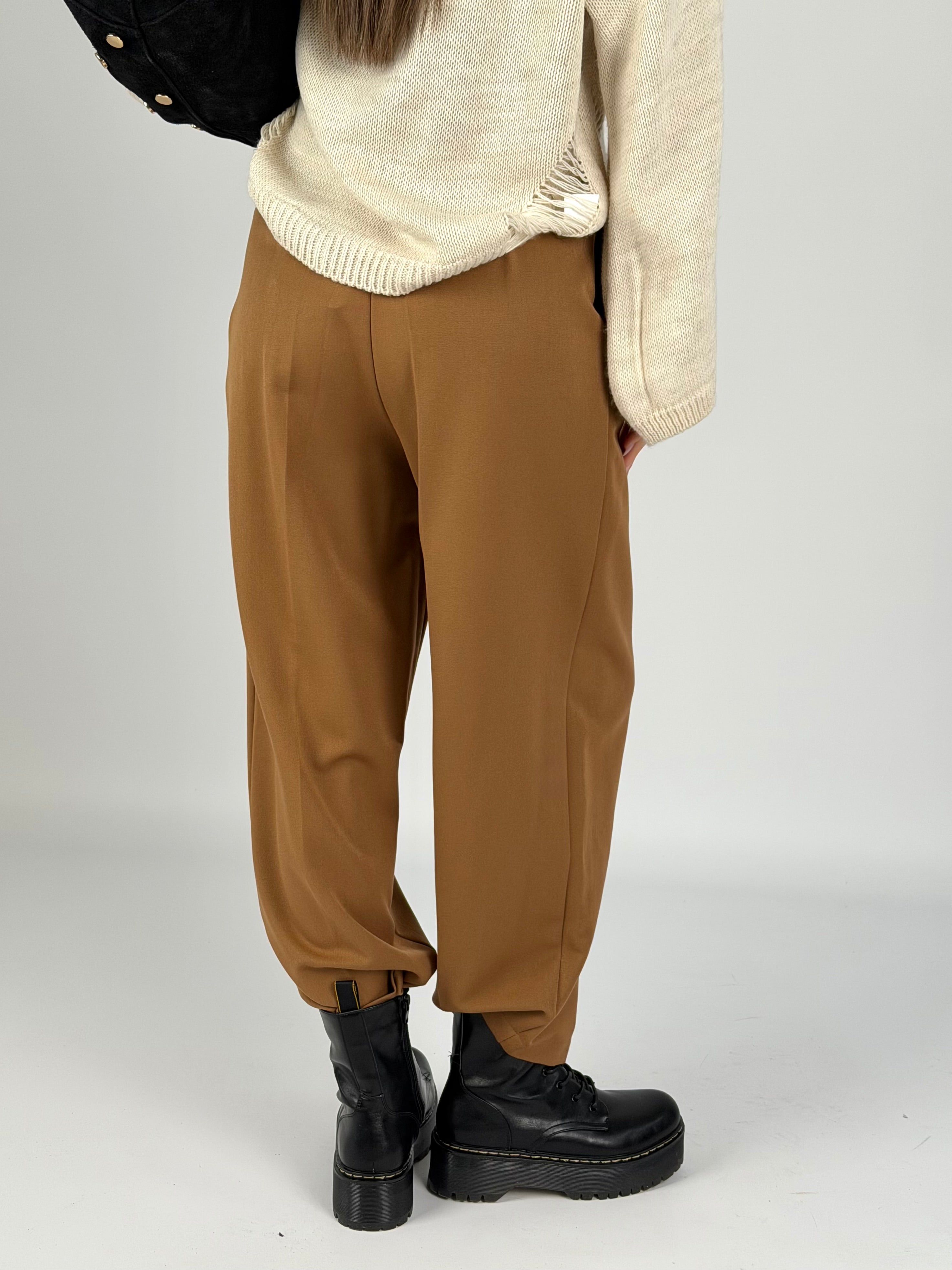 Pantalone Amanda tabacco