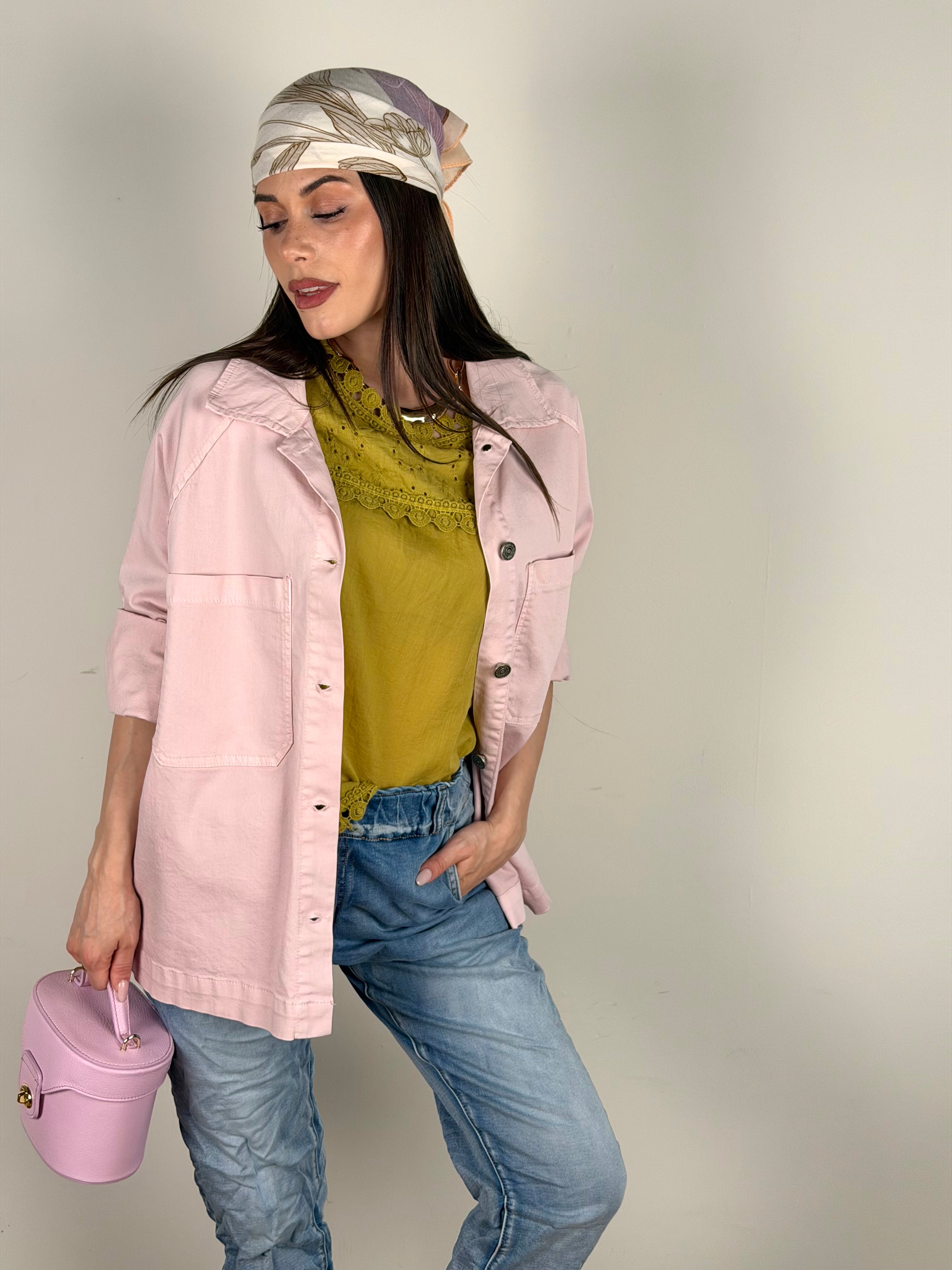 Camicia Eclissi rosa