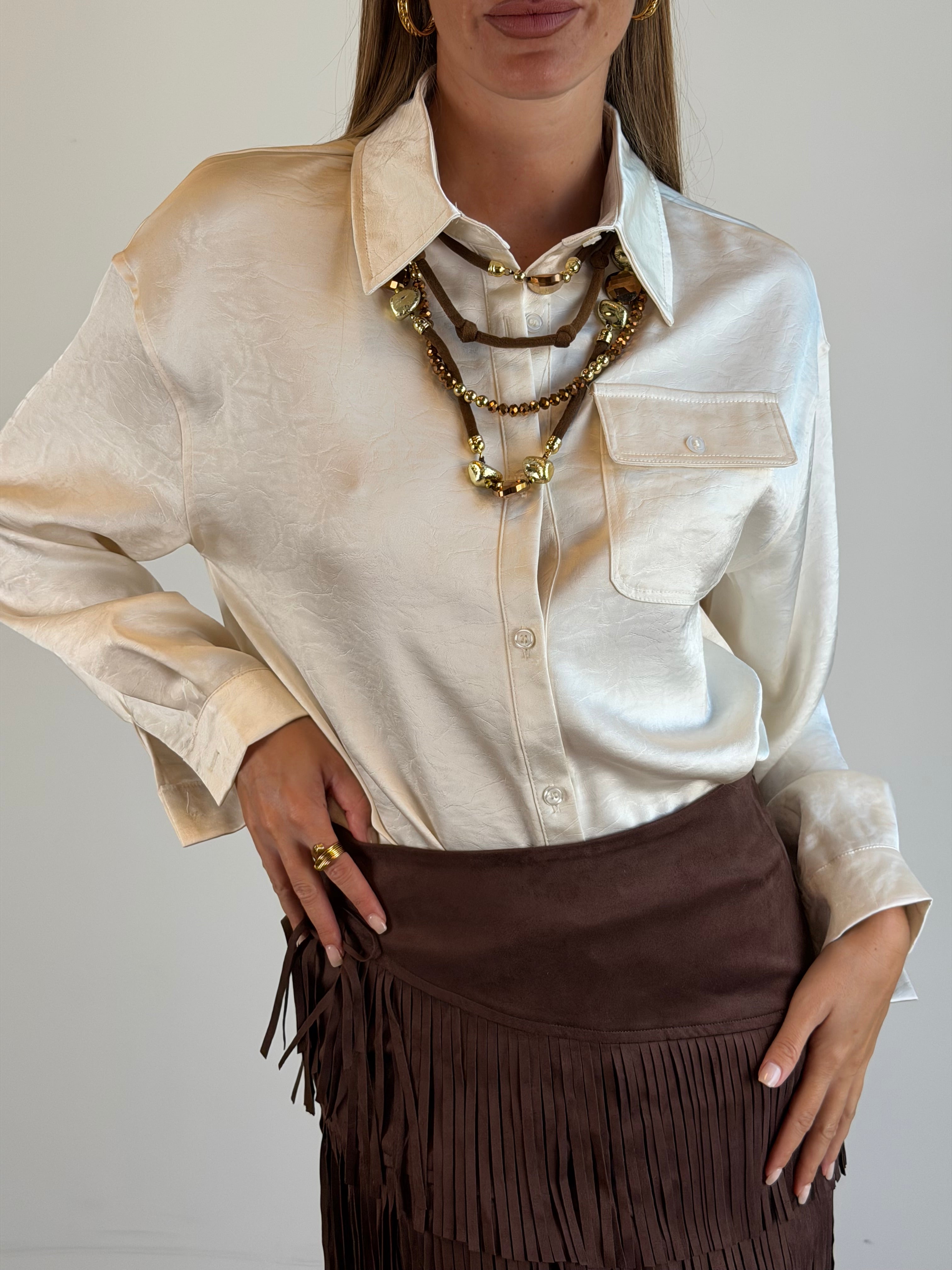 Camicia Secret beige