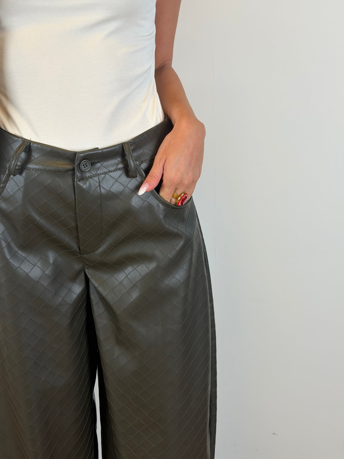 Pantalone Soledad verde