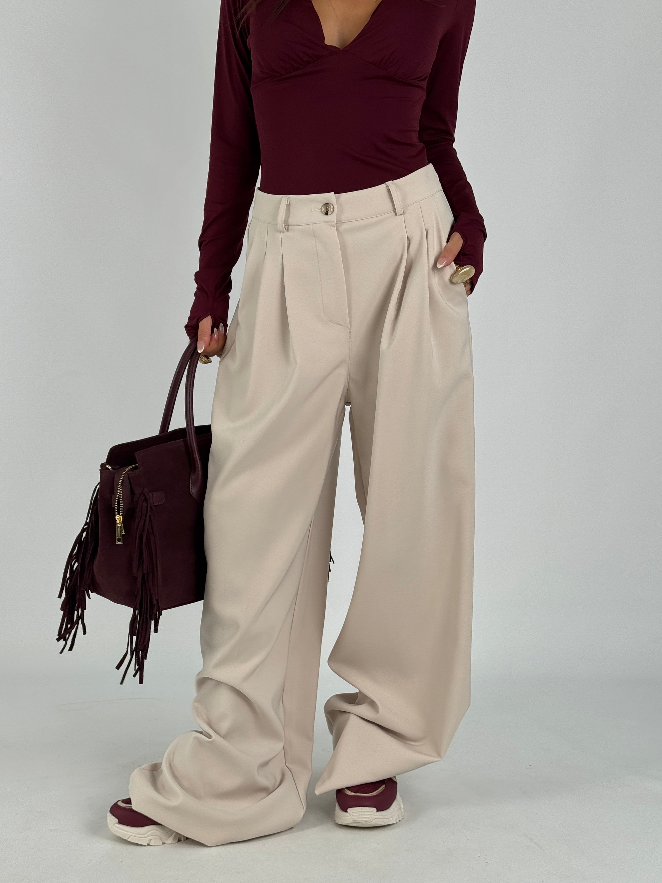 Pantalone Ambra beige