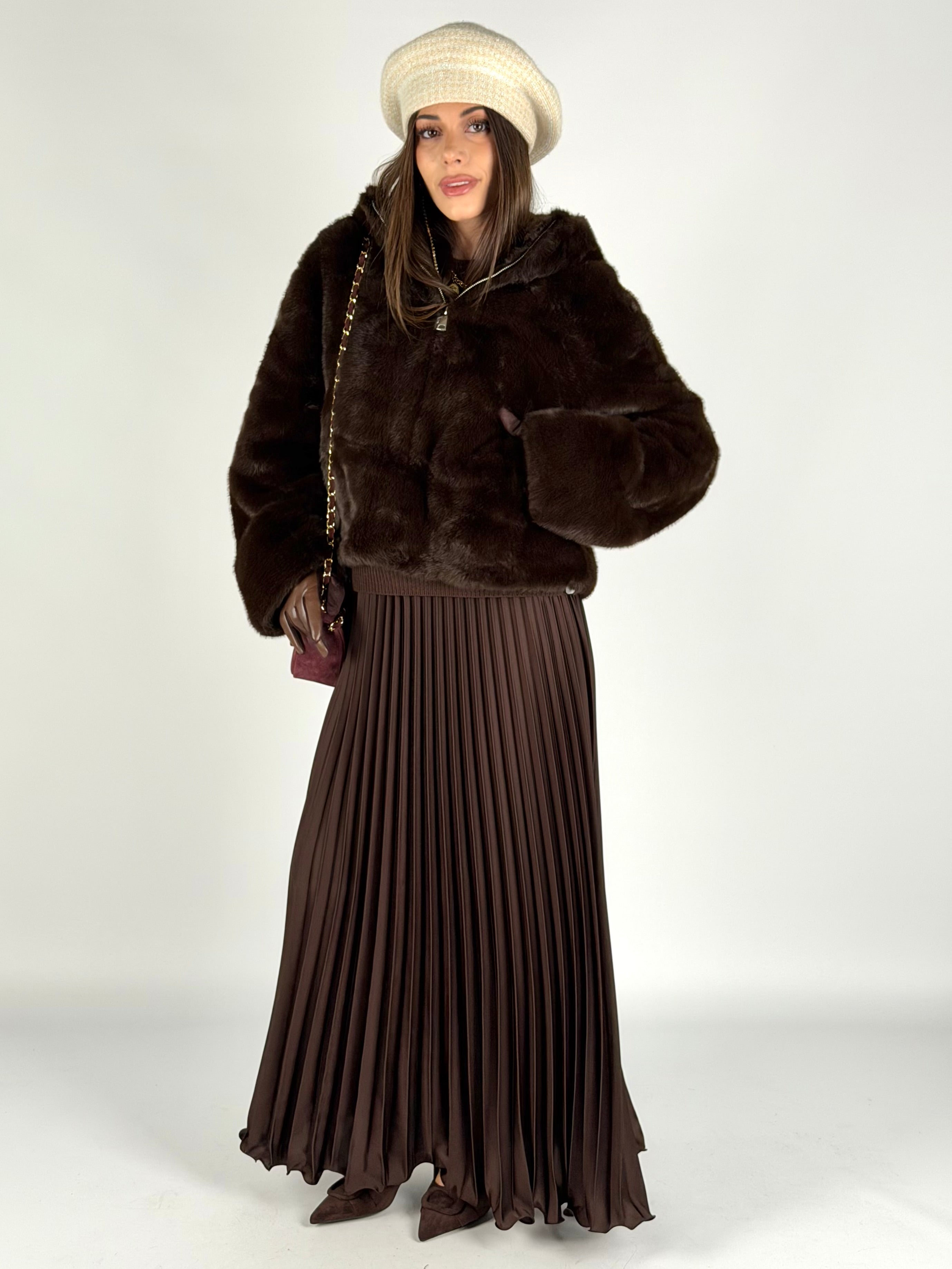 Pelliccia Marisol moro