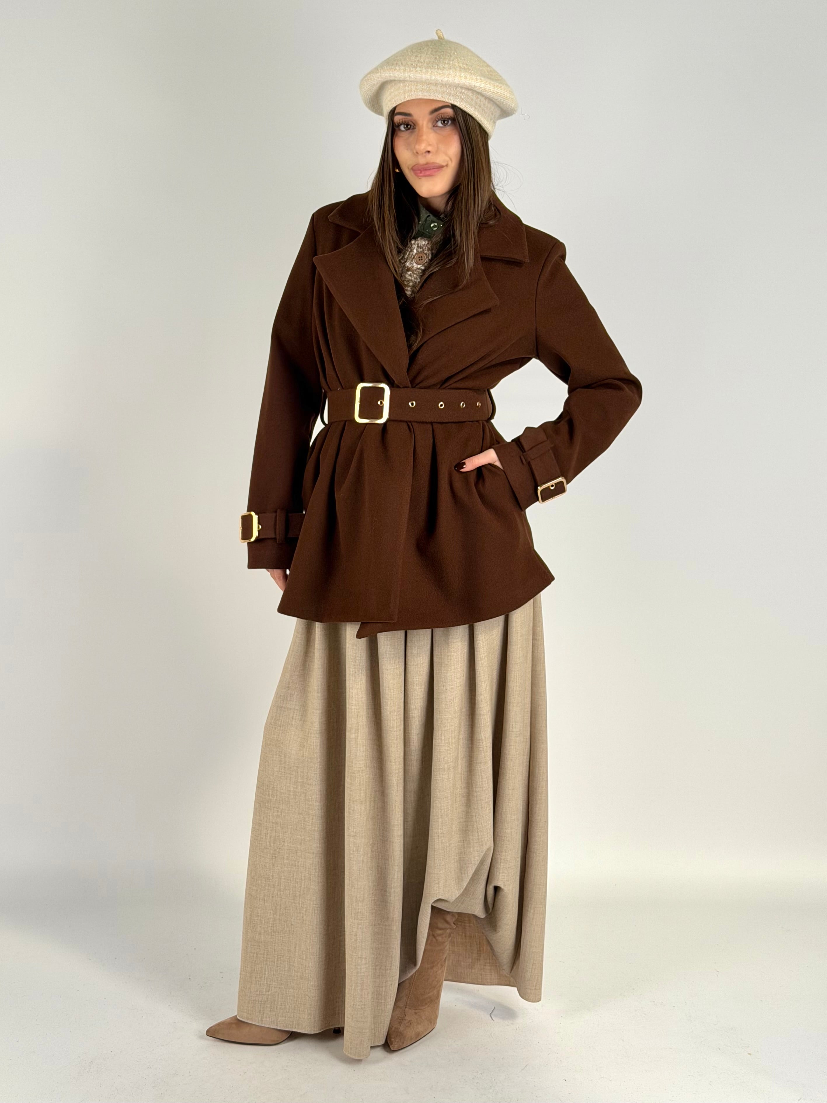 Cappotto Dorotea moro