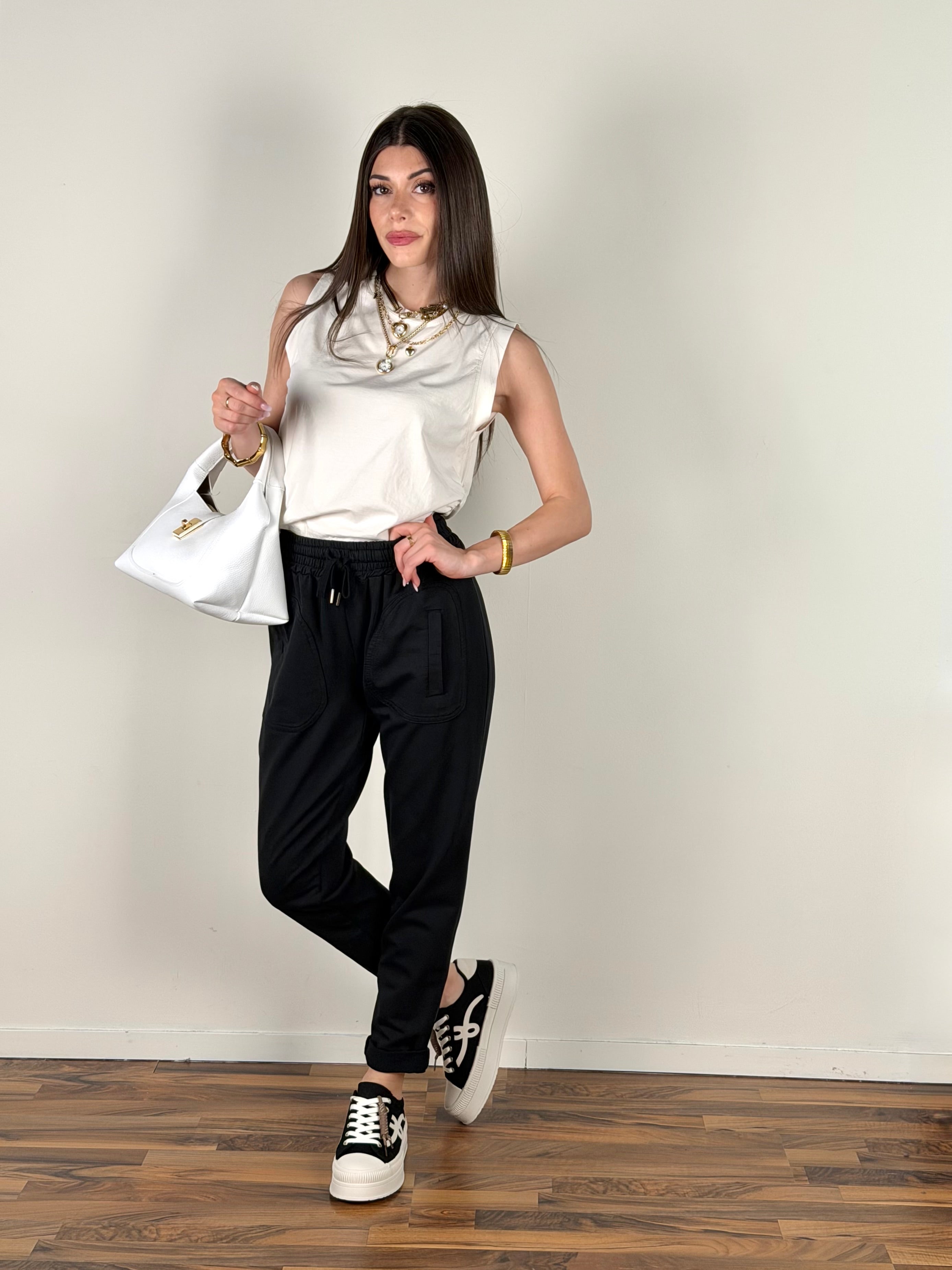 Maglia Nilo bianca