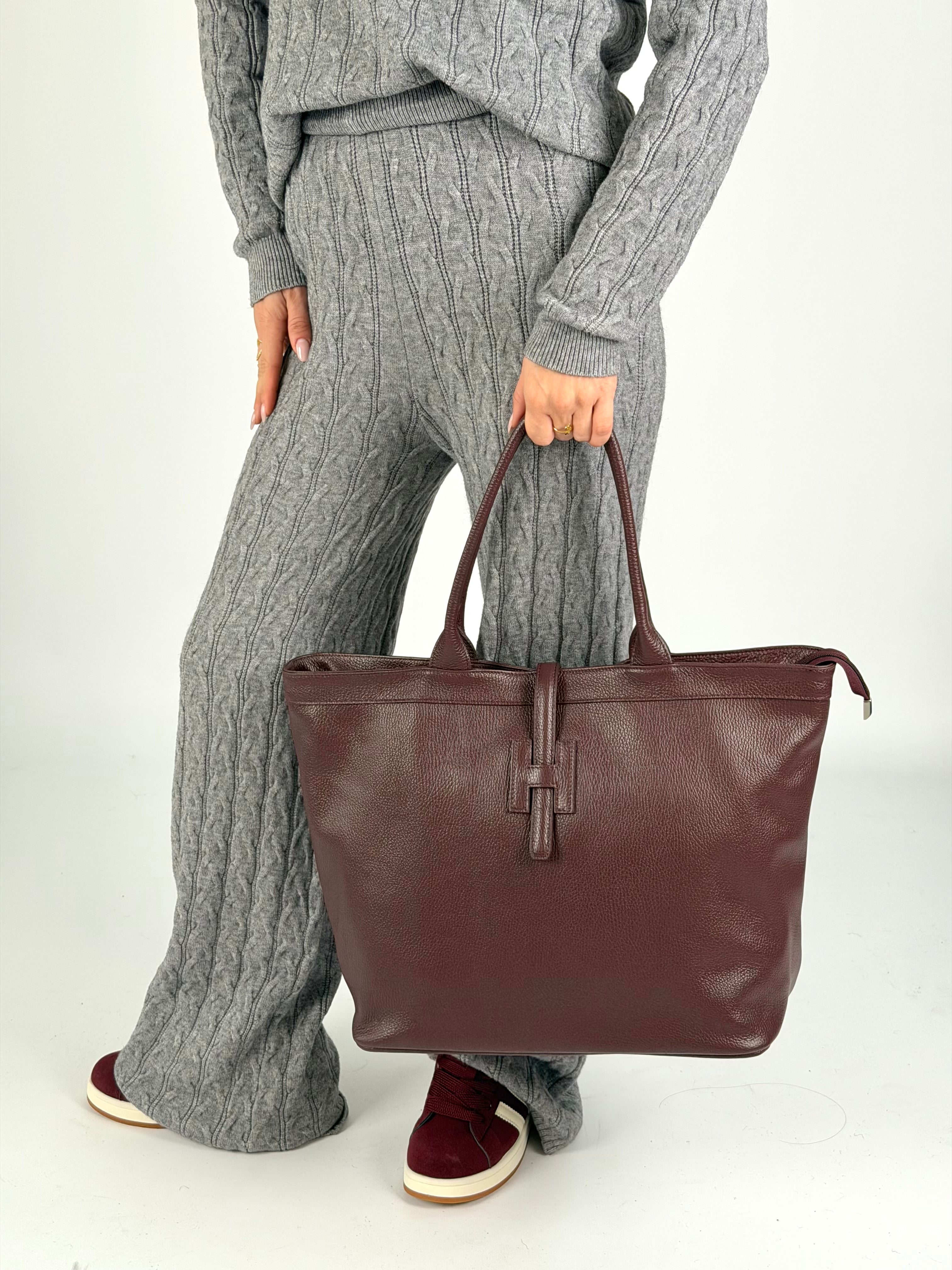 Tuta sportiva glam grigia