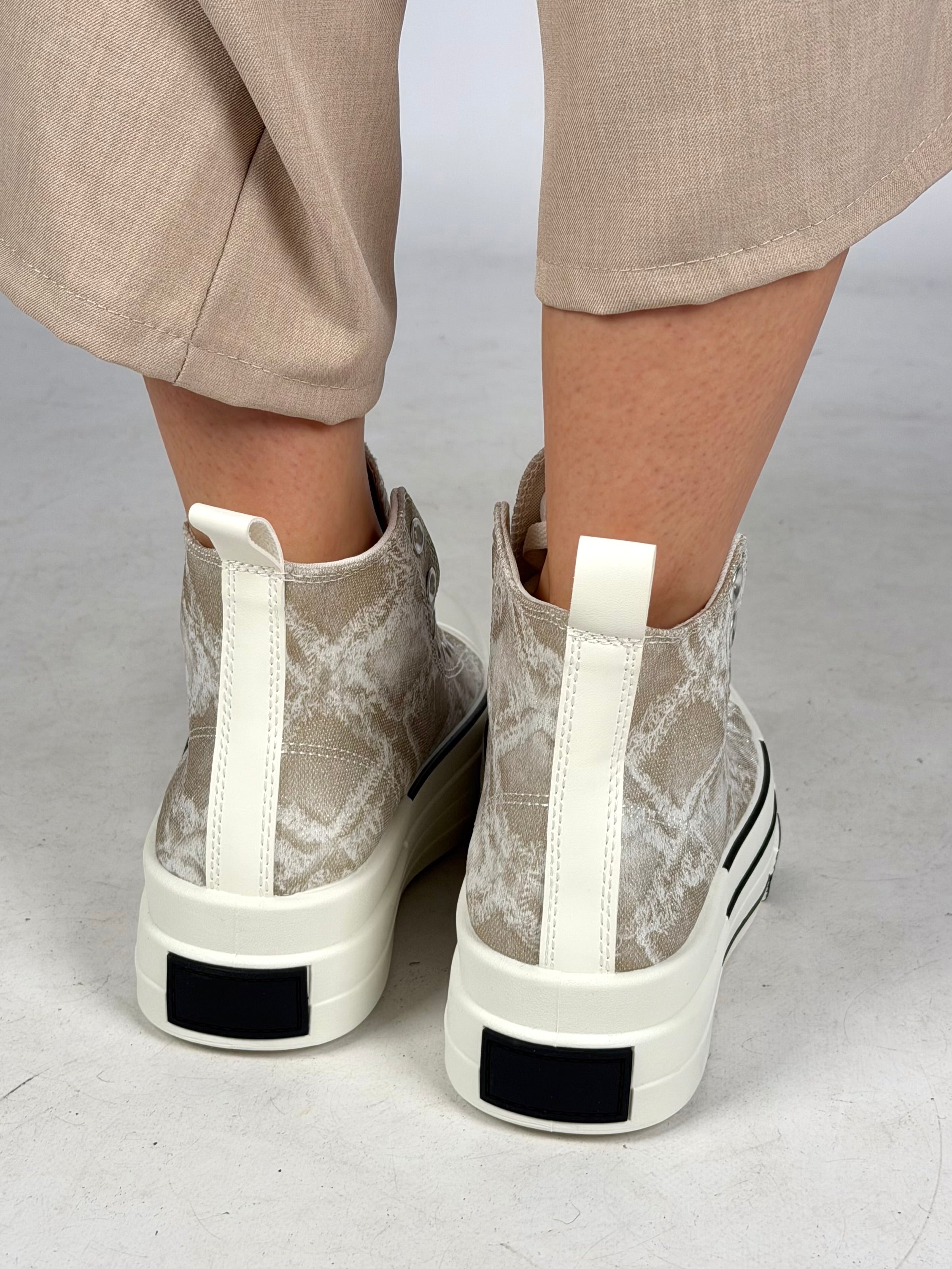 Sneakers belly beige