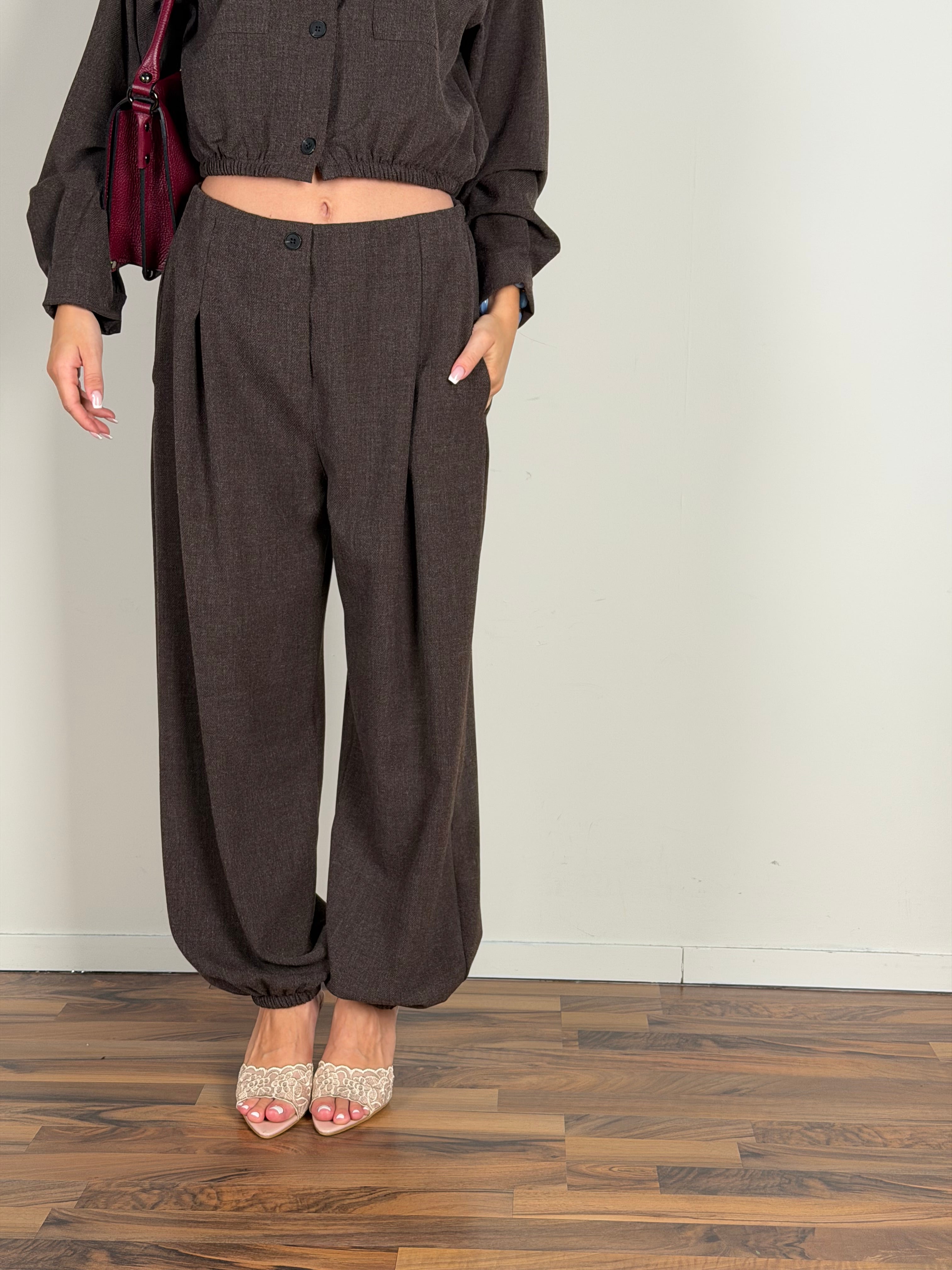Pantalone completo Trix moro