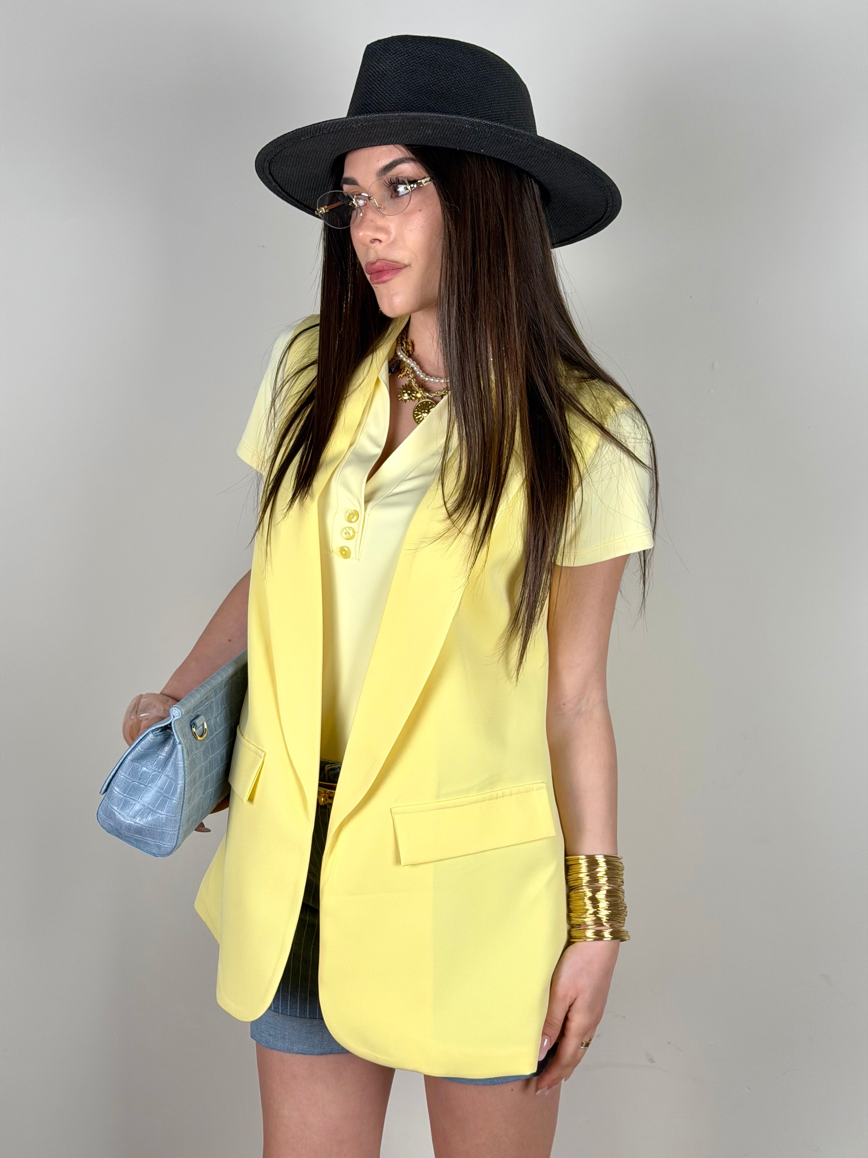Gilet Sasha gialla