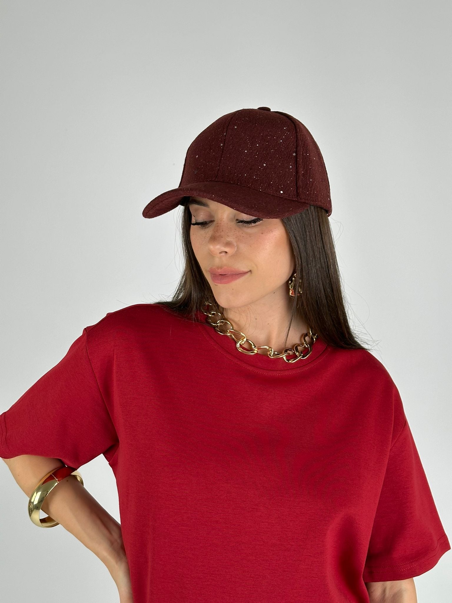 Capello visiera CHIARA ZIRCONI - 4 colori