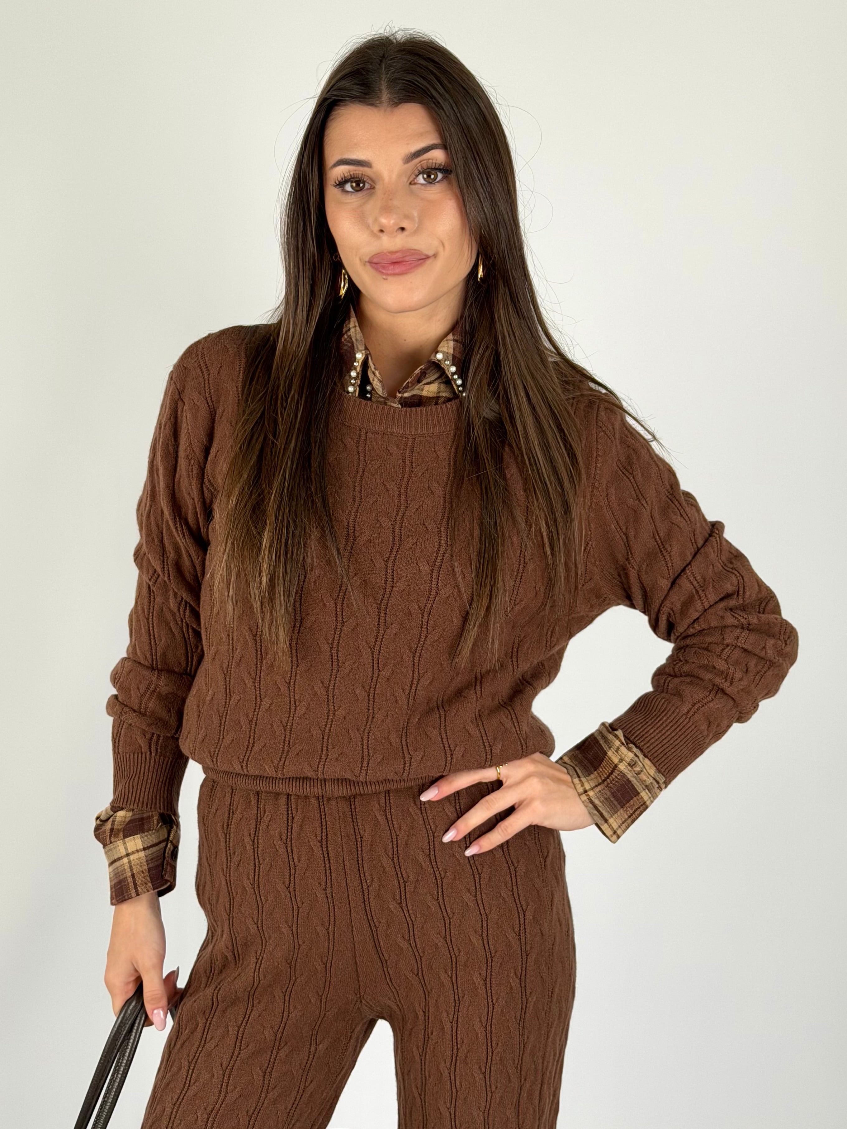 Tuta sportiva glam moro