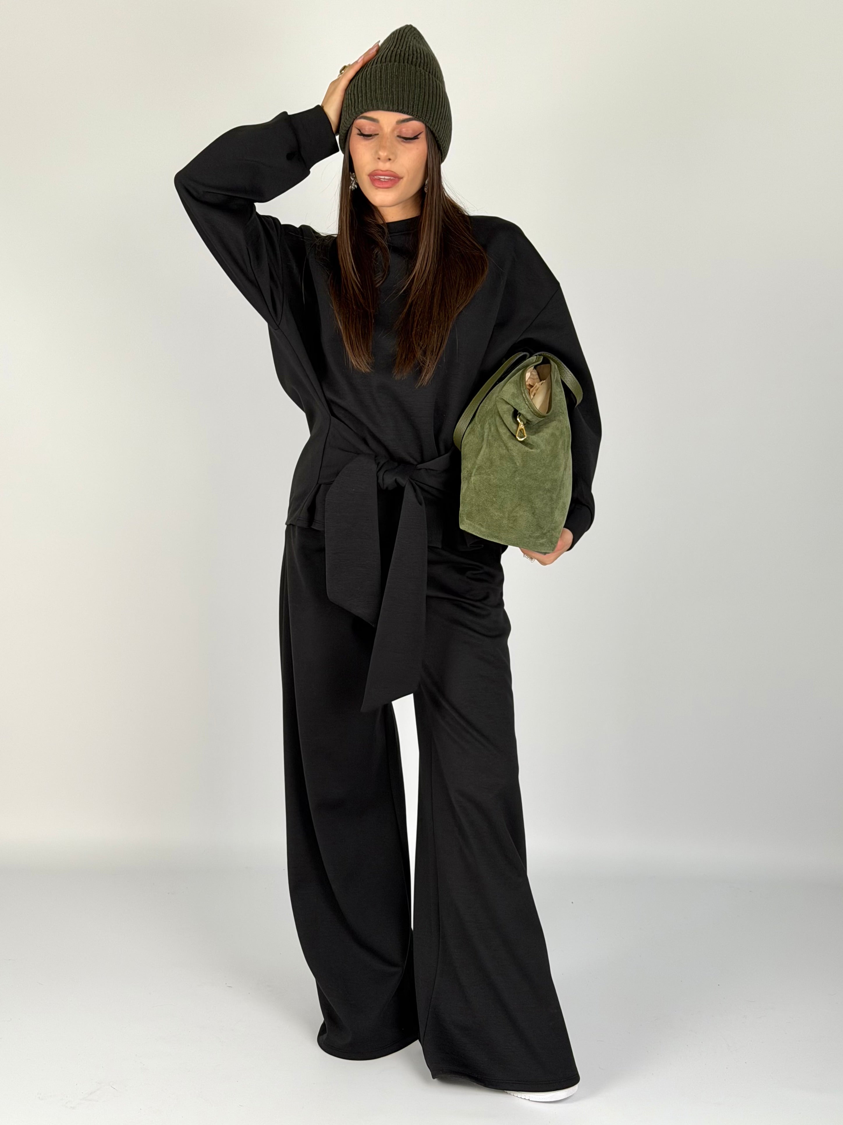 Tuta sportiva Elena nera