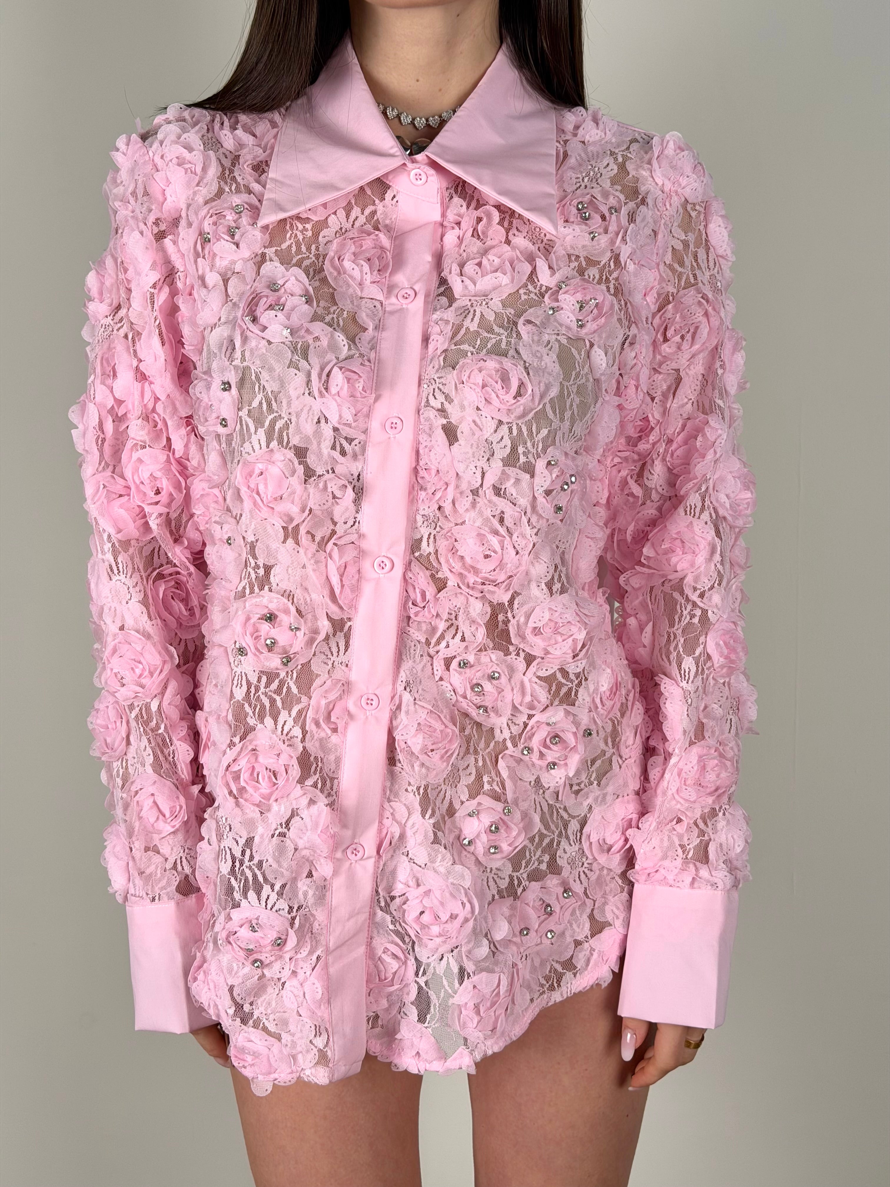 Camicia Yolanda rosa