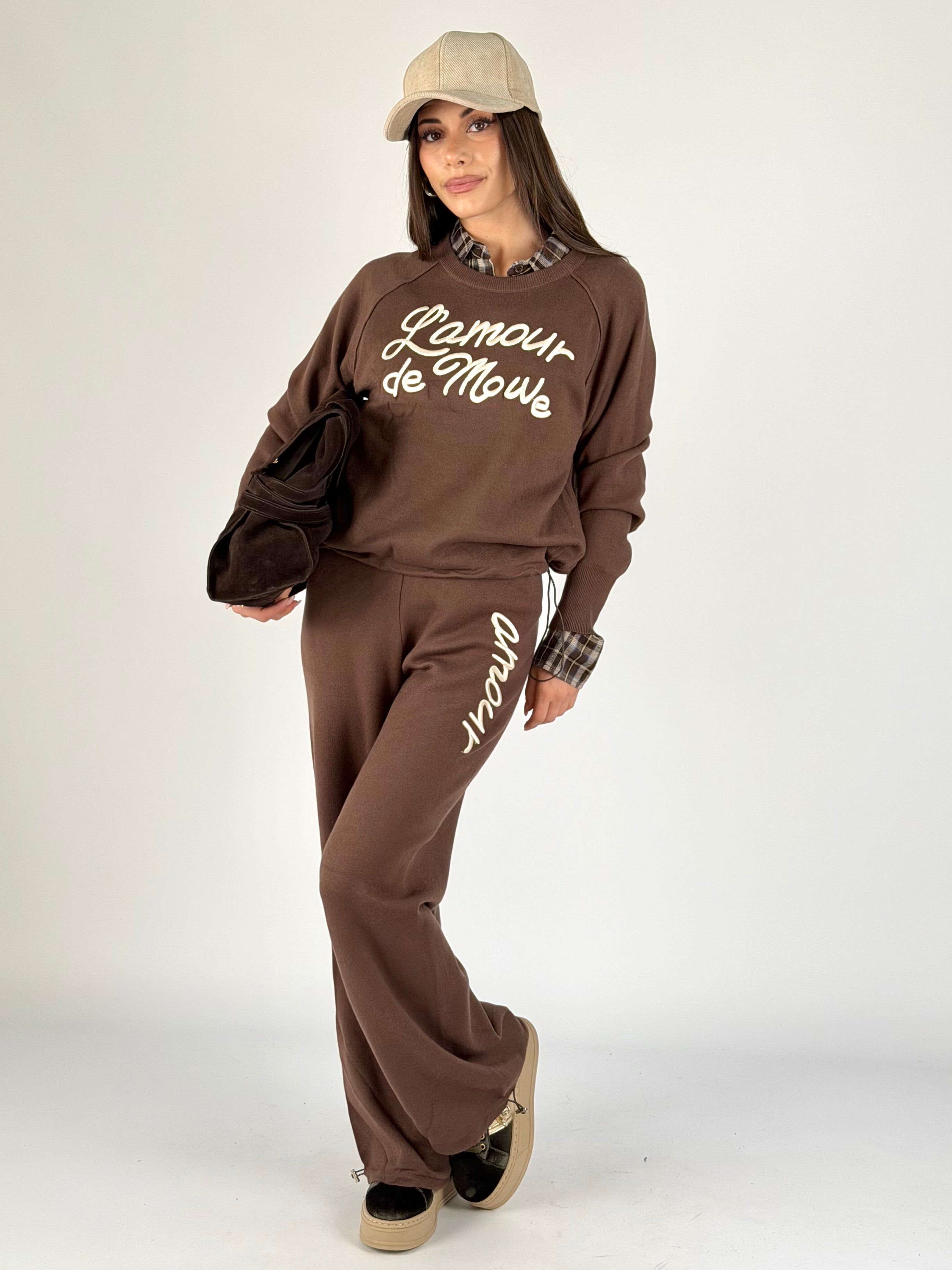 Tuta sportiva L’amour moro