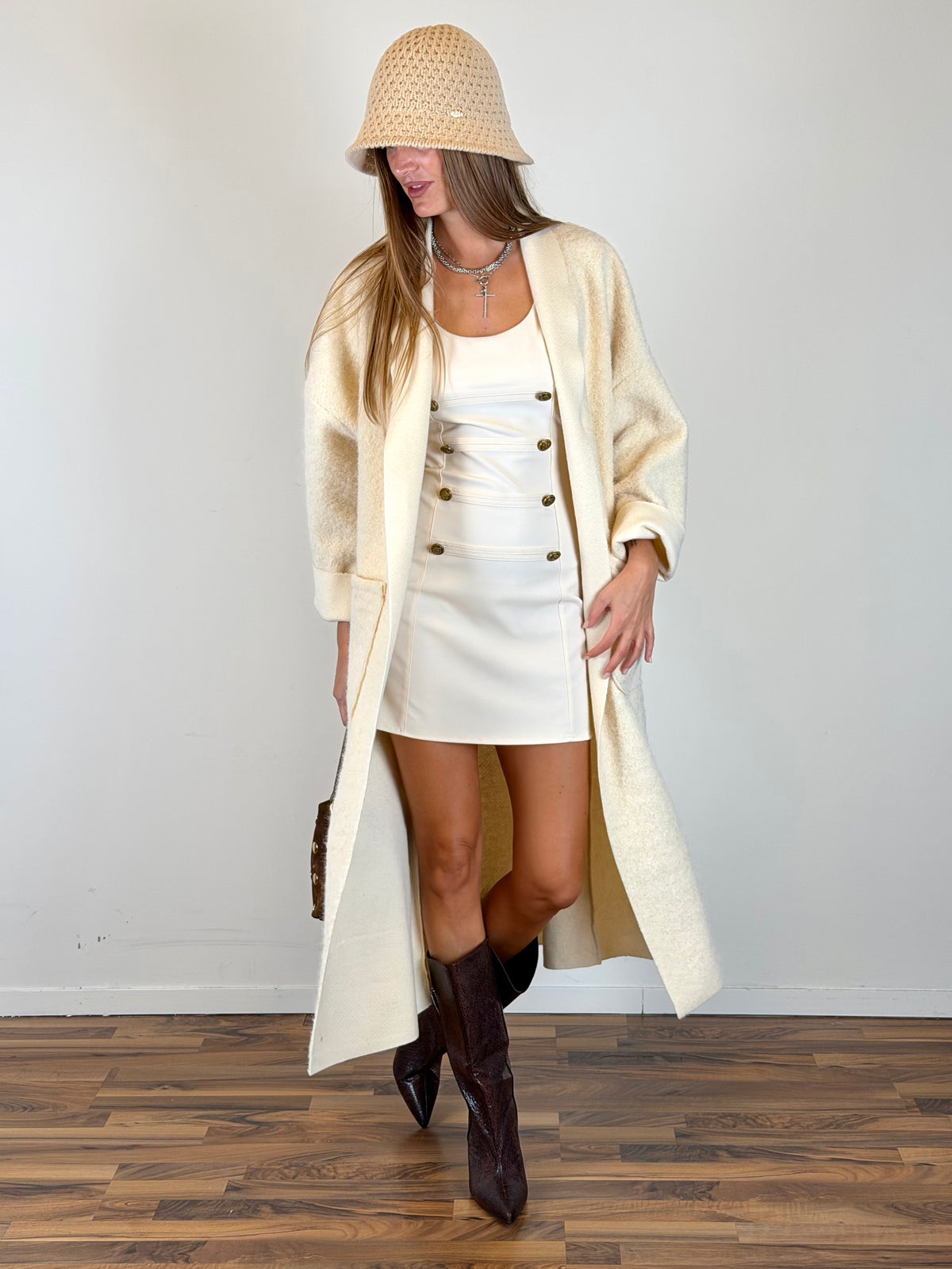 Cappotto Chloe panna