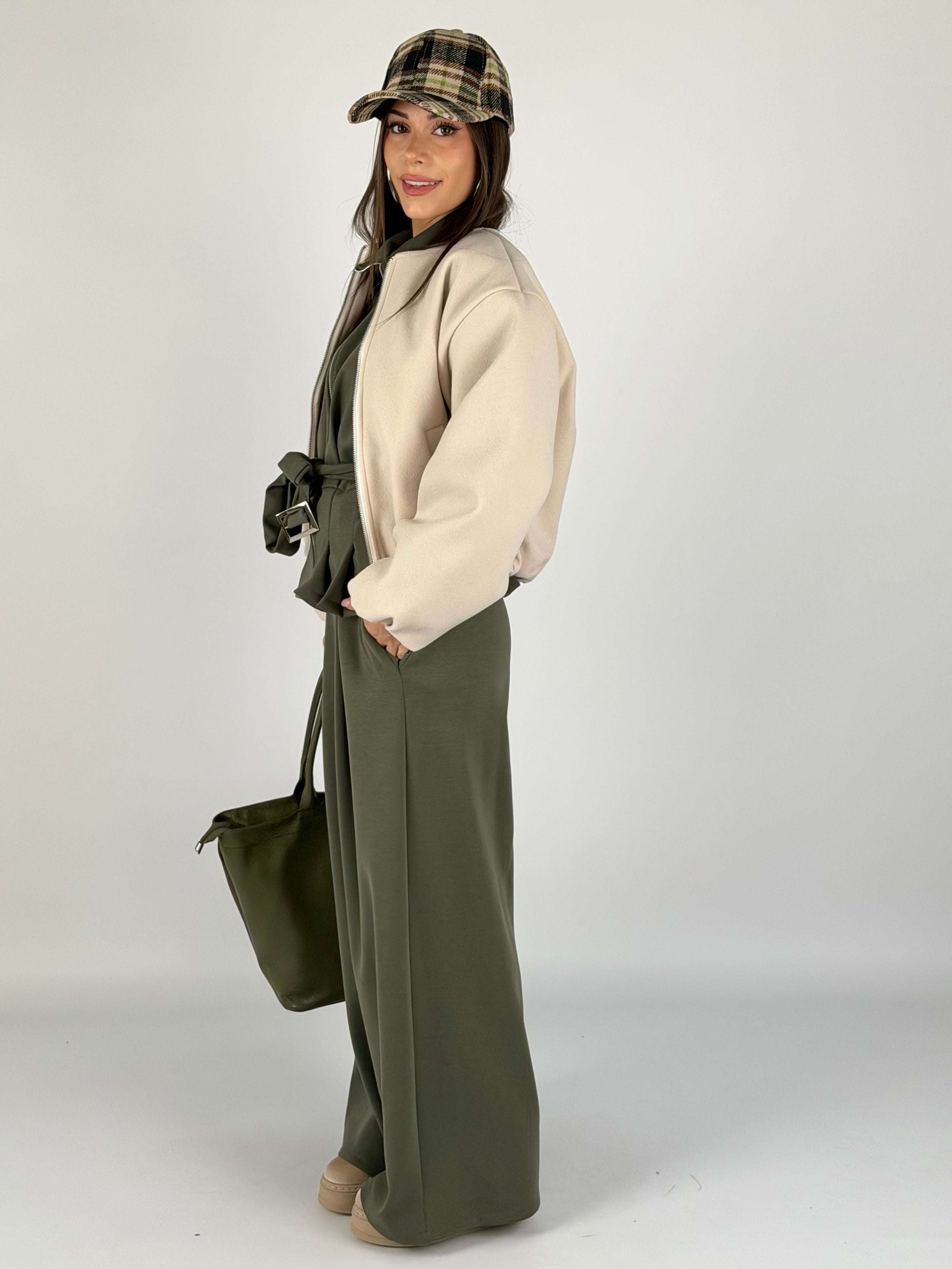 cappotto bomber Anisa beige