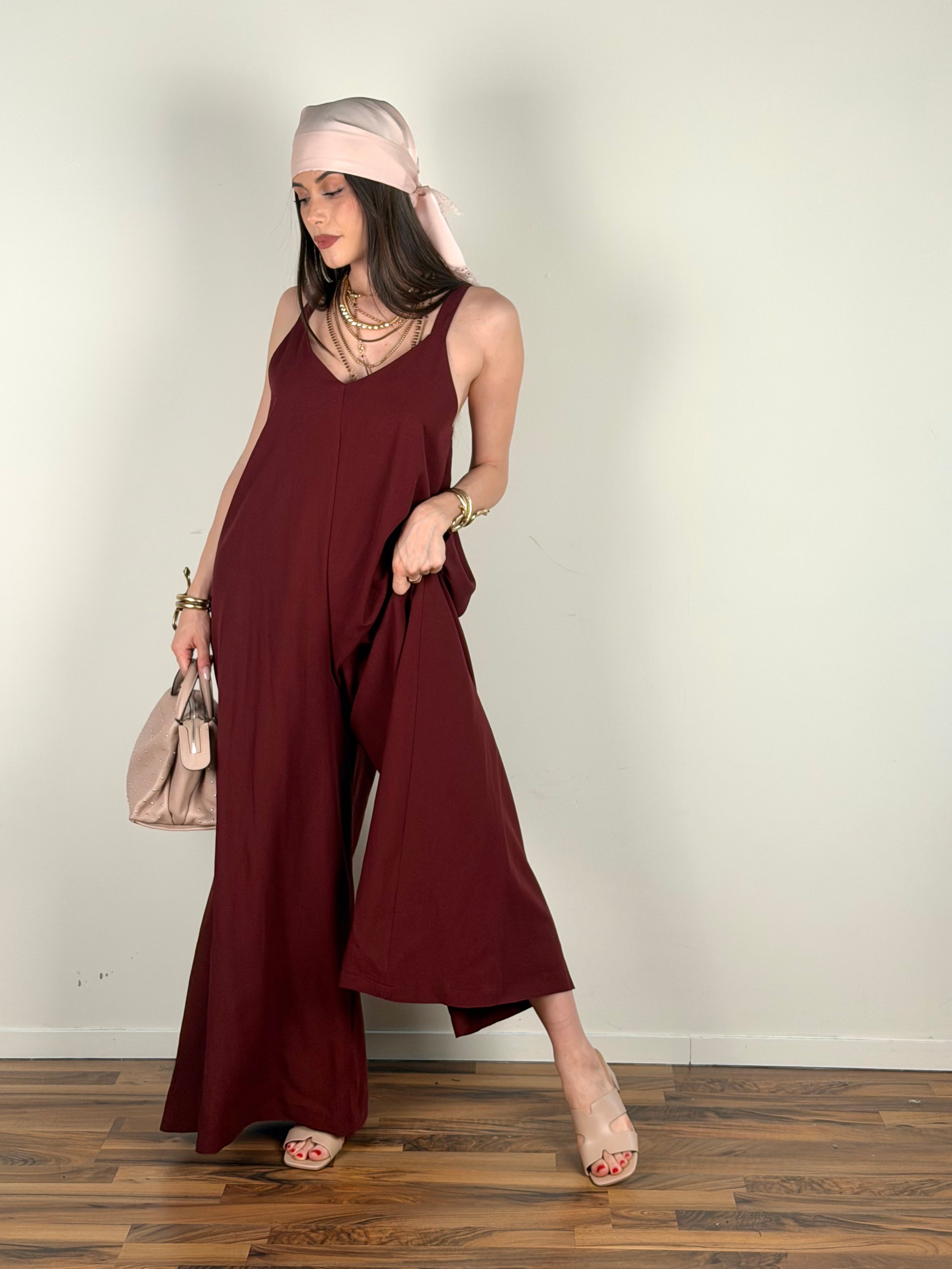 Tuta Siria bordeaux