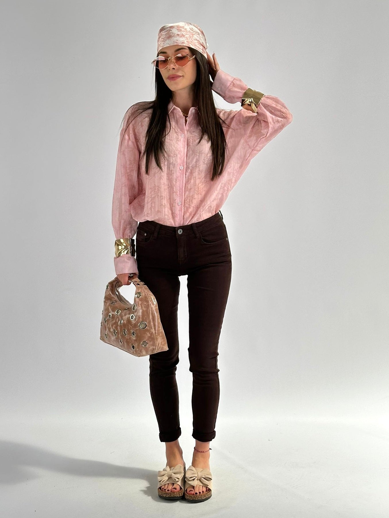 Jeans Elisir marrone