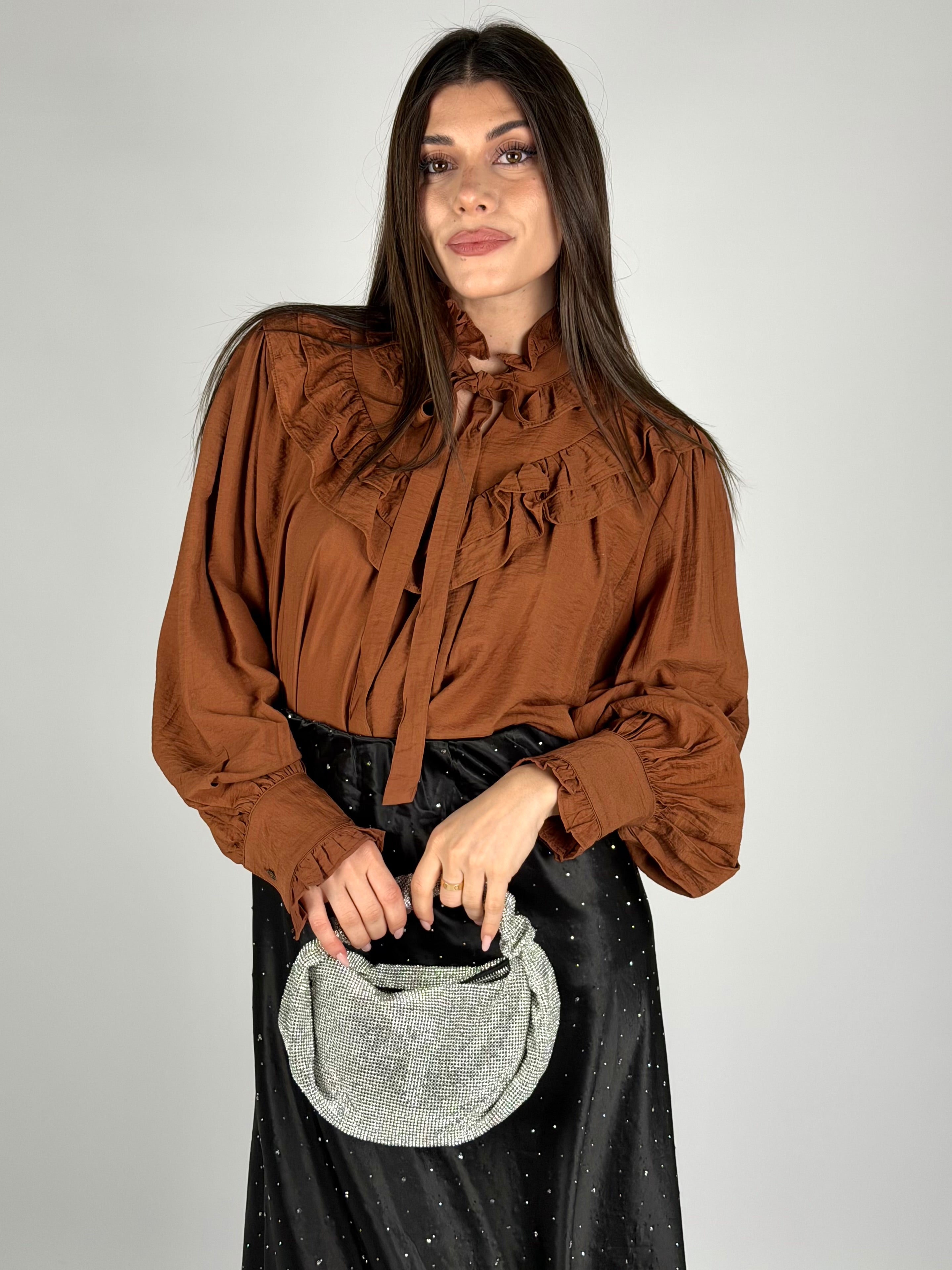 Camicia Suade coccio