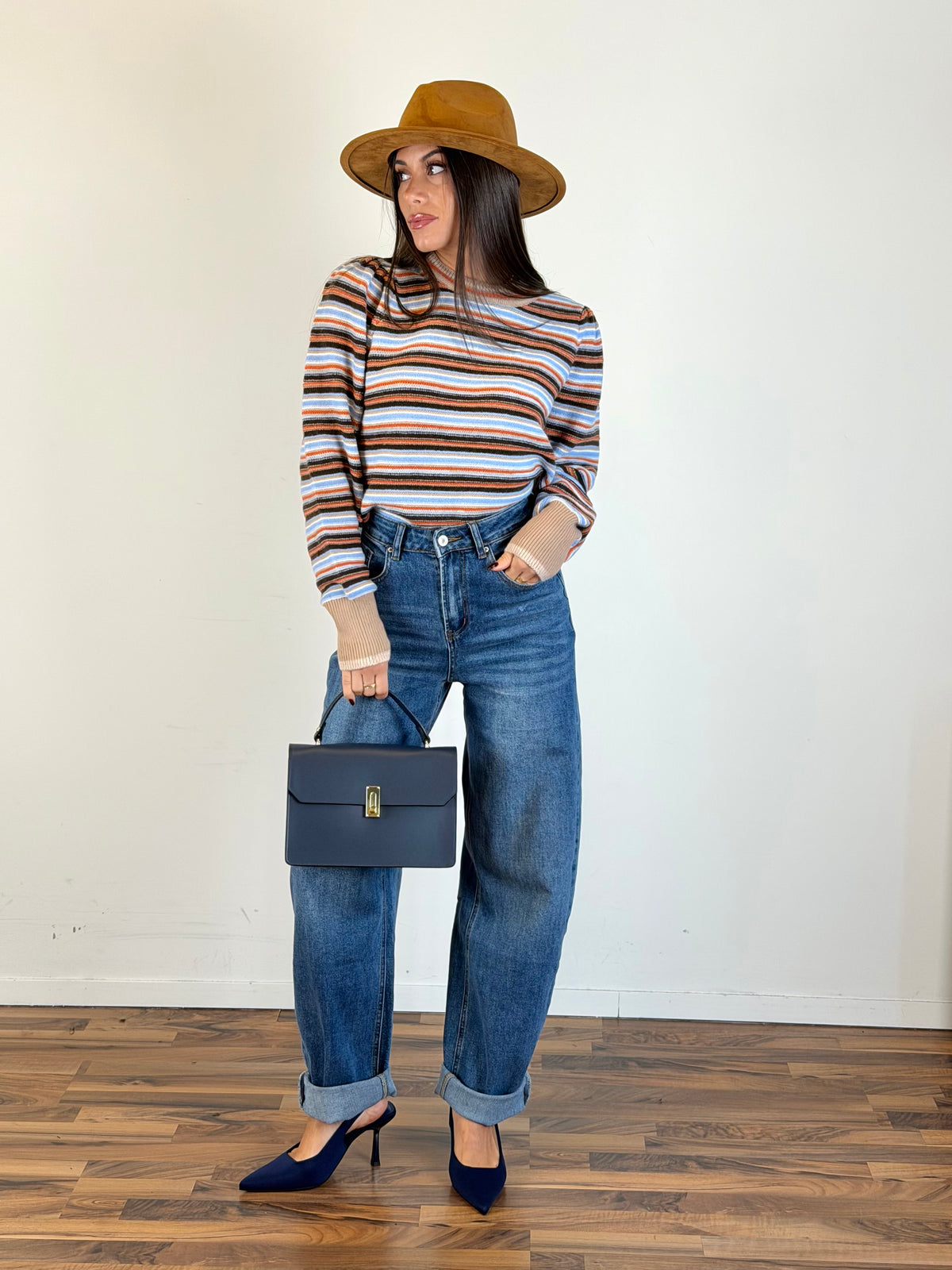 Jeans Caramel blu