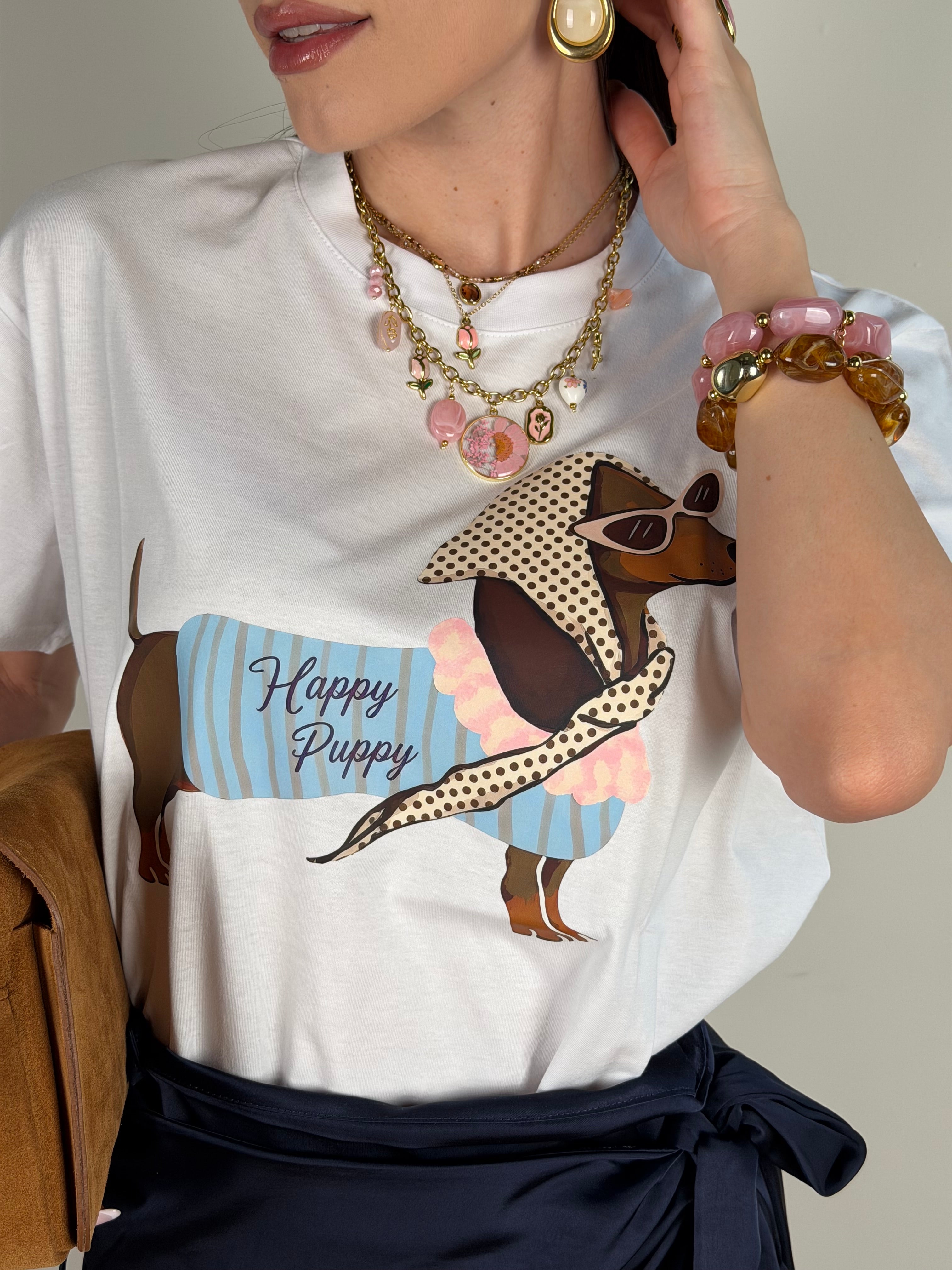 T-shirt Happy Puppy