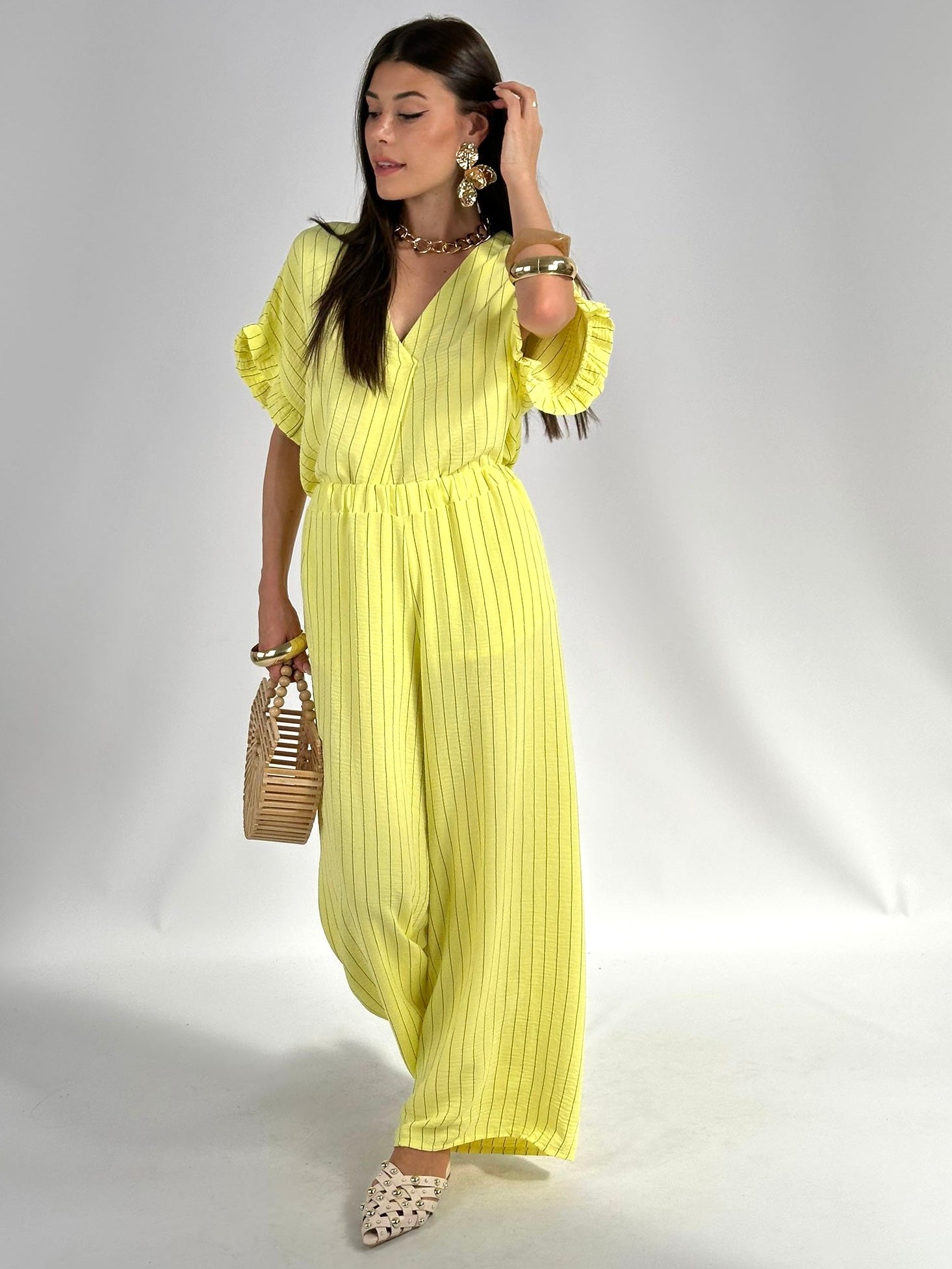 Completo Samantha giallo