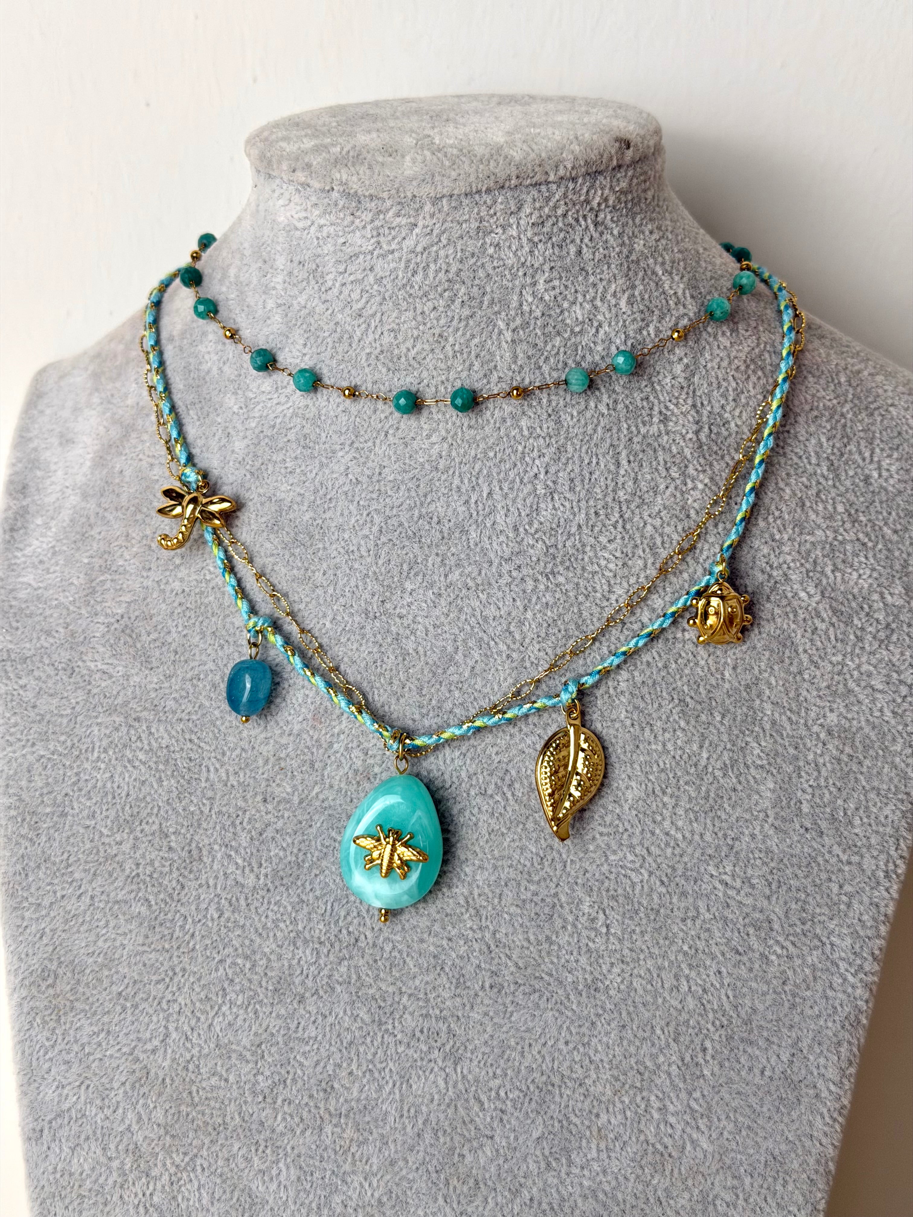 Collana ciondoli - collezione oceano