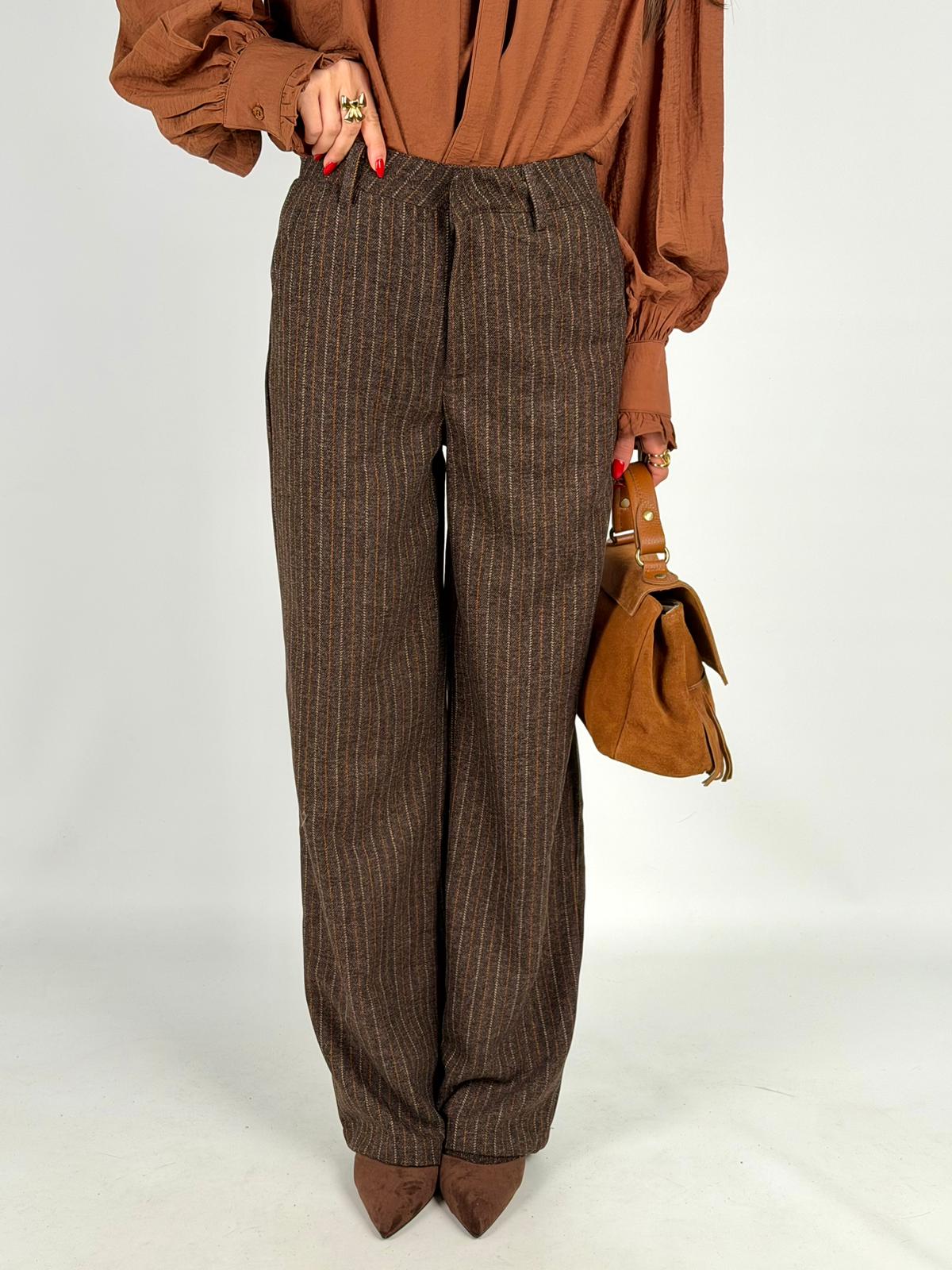 Pantalone Agata marrone