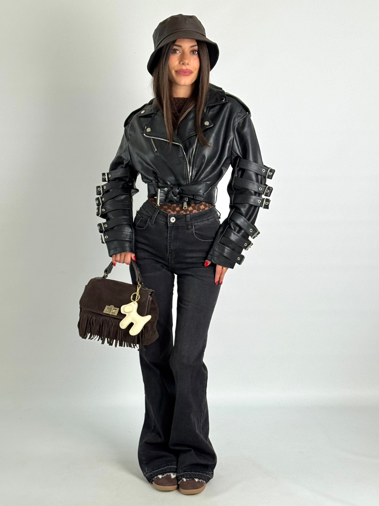 Chiodo Fibbie maniche