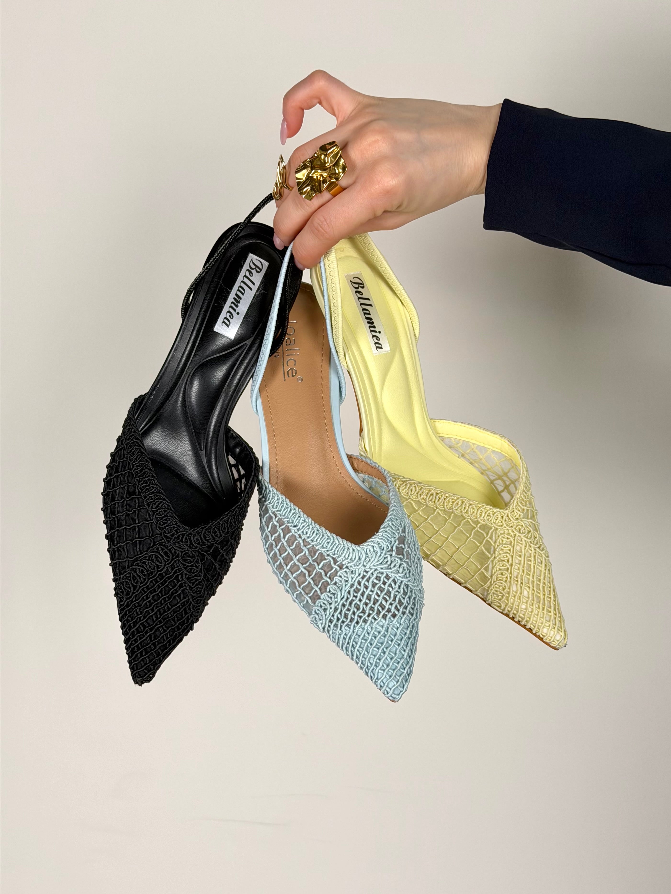 Décolleté BEA lime