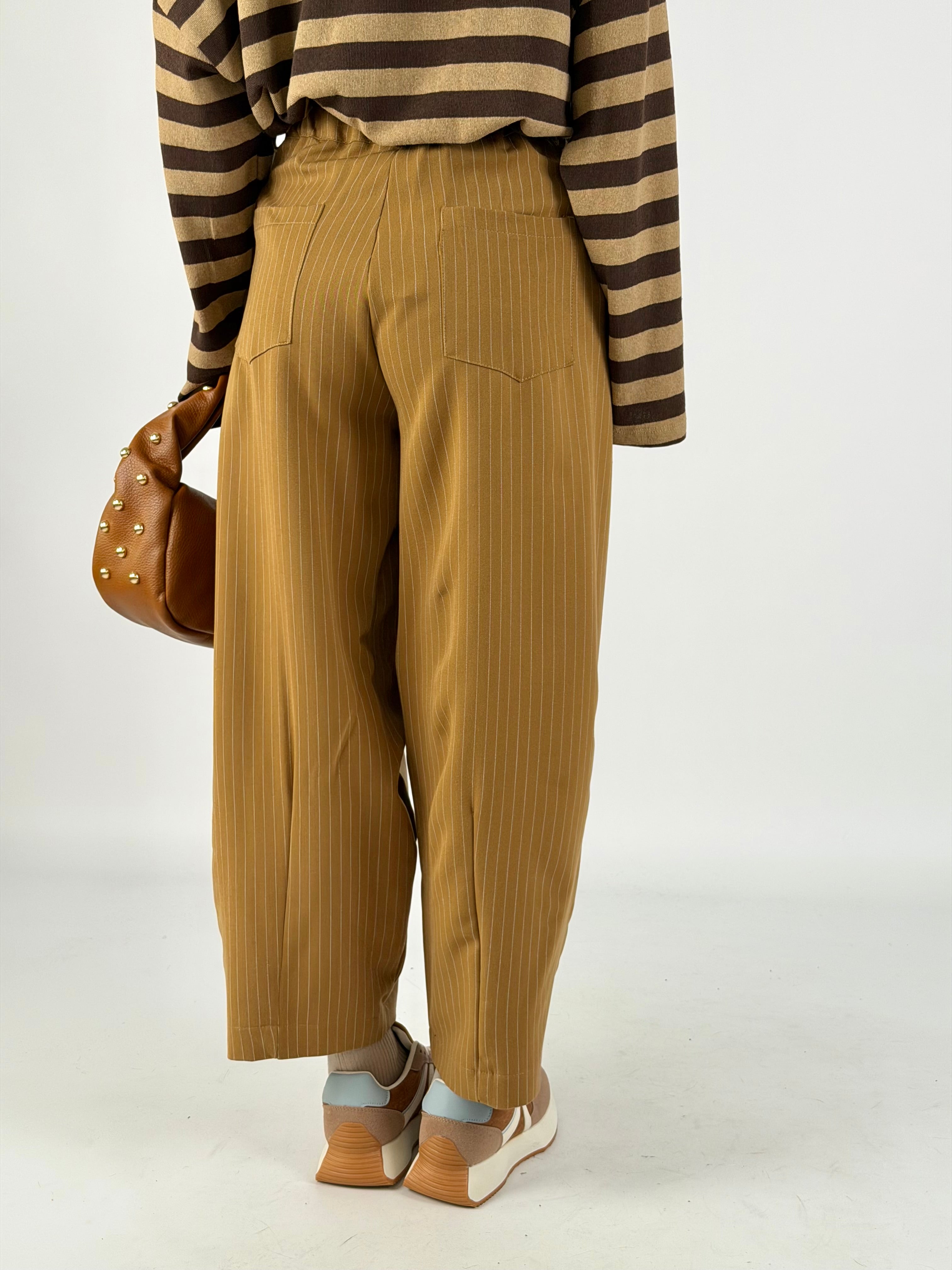 Pantalone Iris tabacco