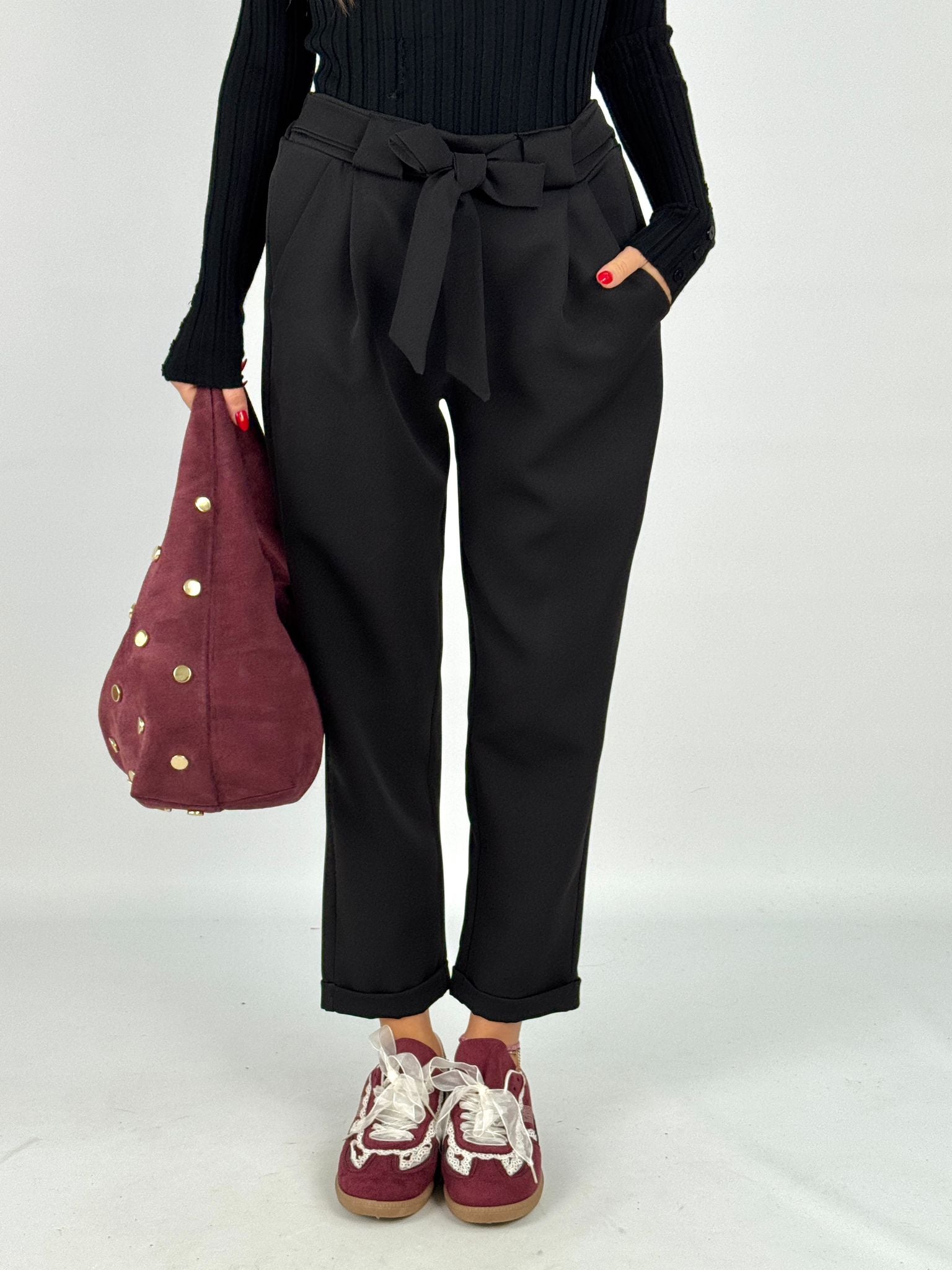 Pantalone completo Amira nero