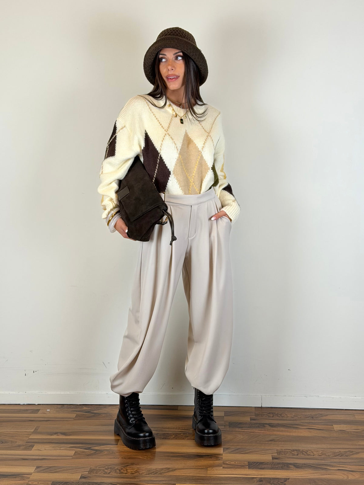 Pantalone Metropolitan beige