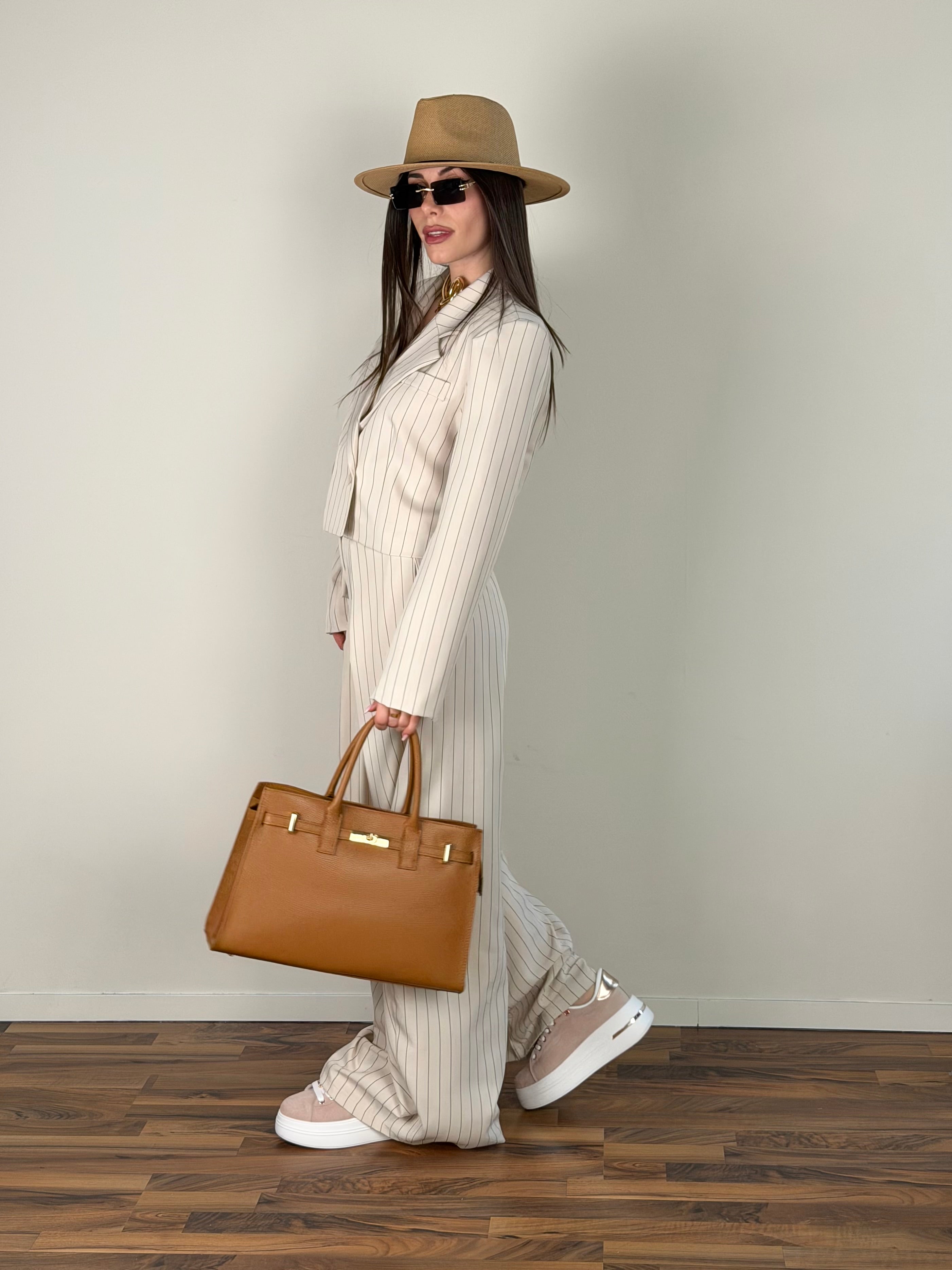 Completo Twin beige
