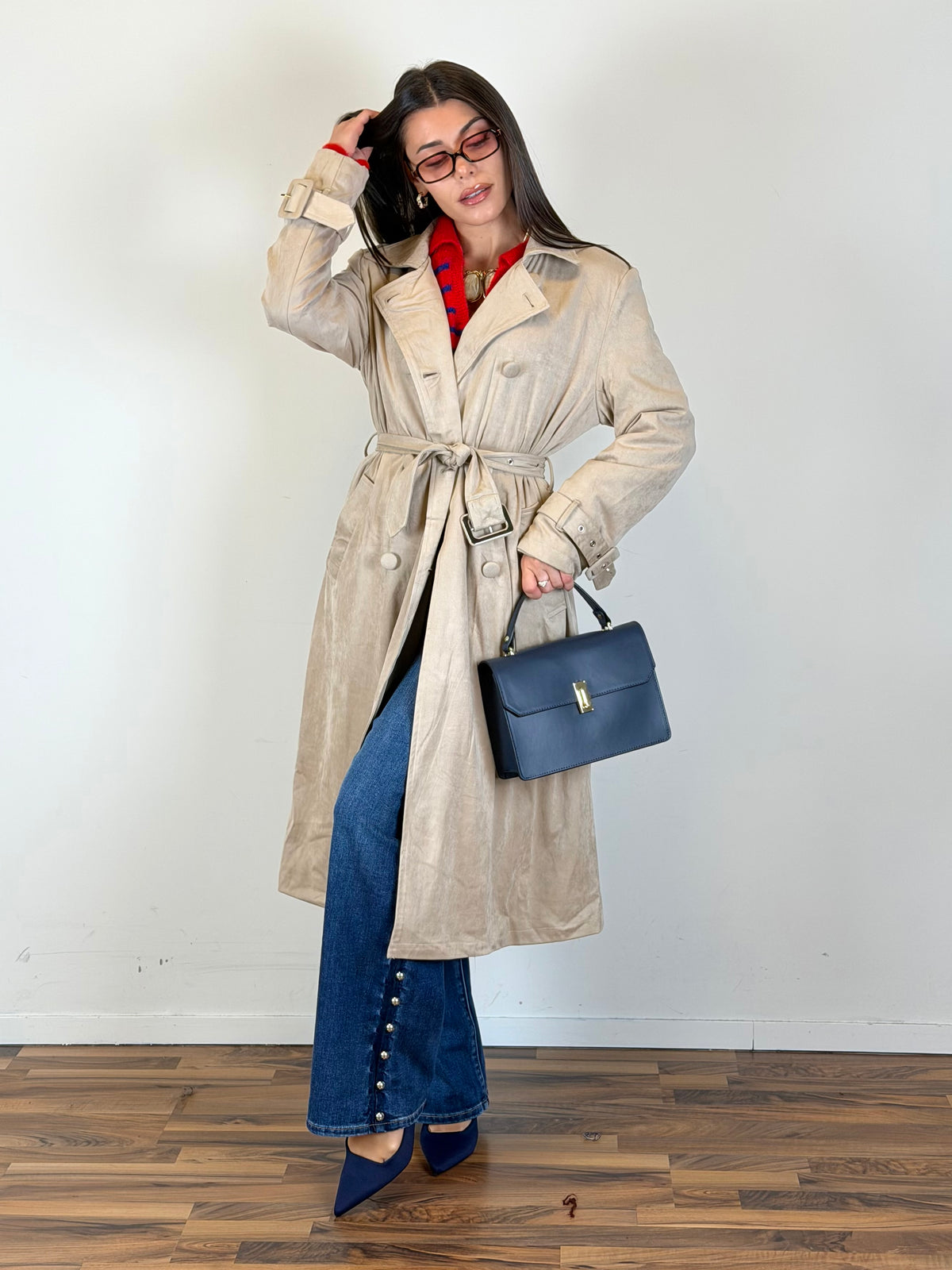 Trench Parisian fango
