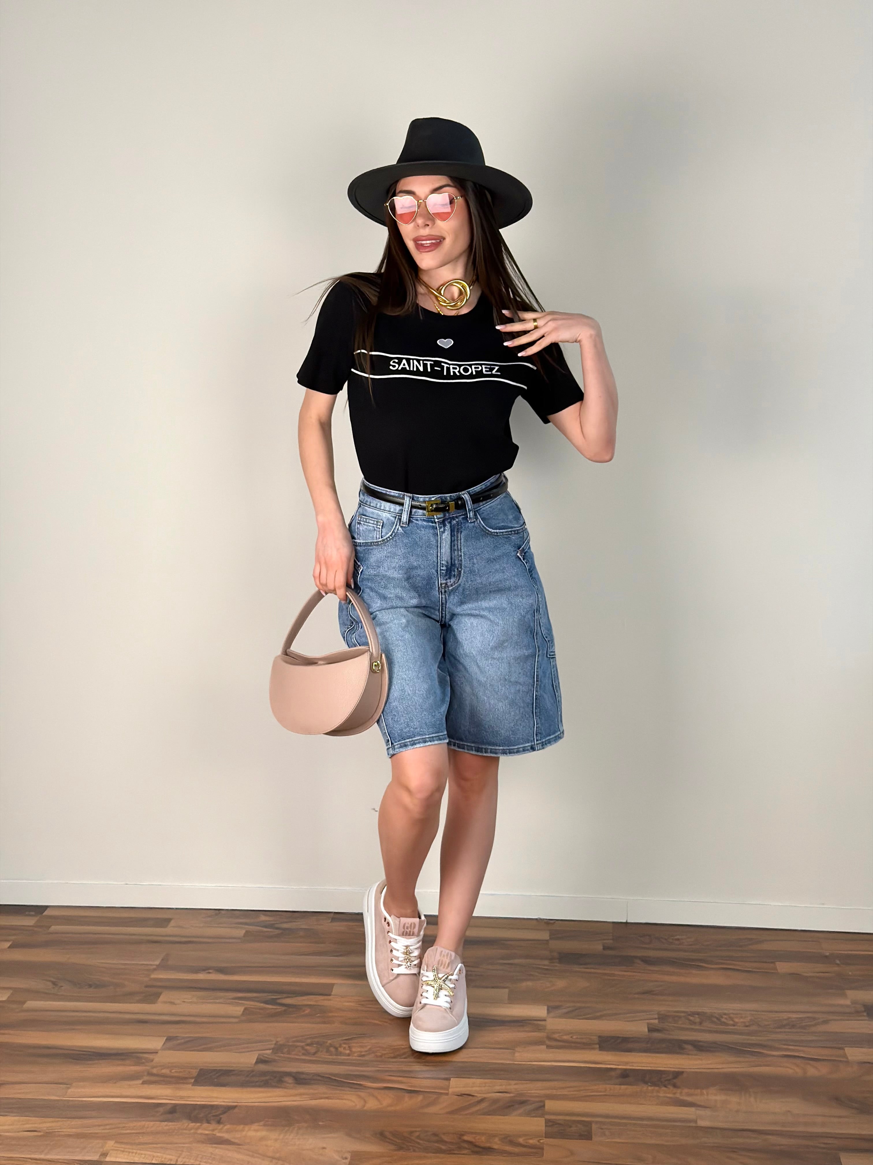 Maglia Saint-tropez nera