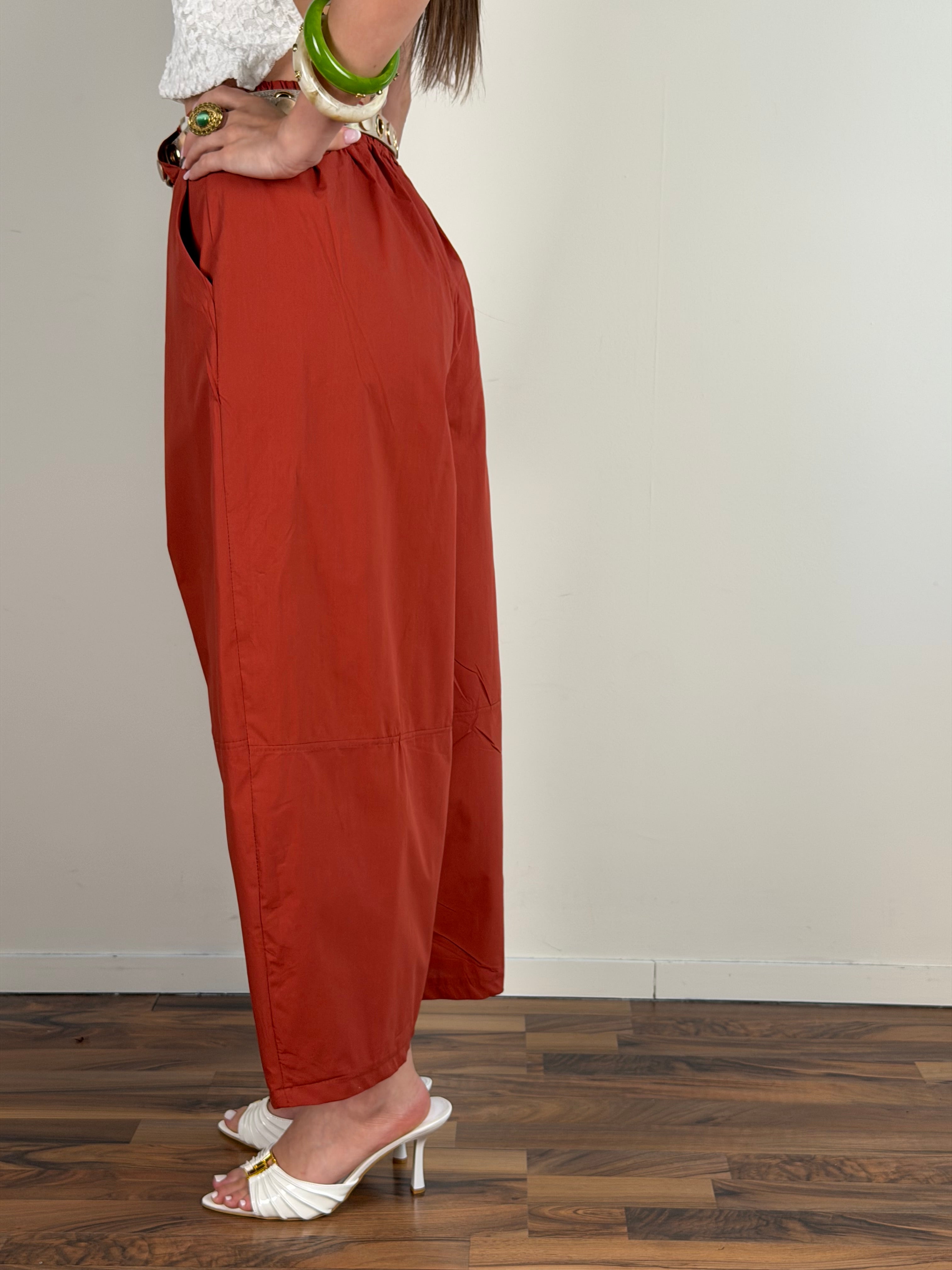 Pantalone Singapore coccio