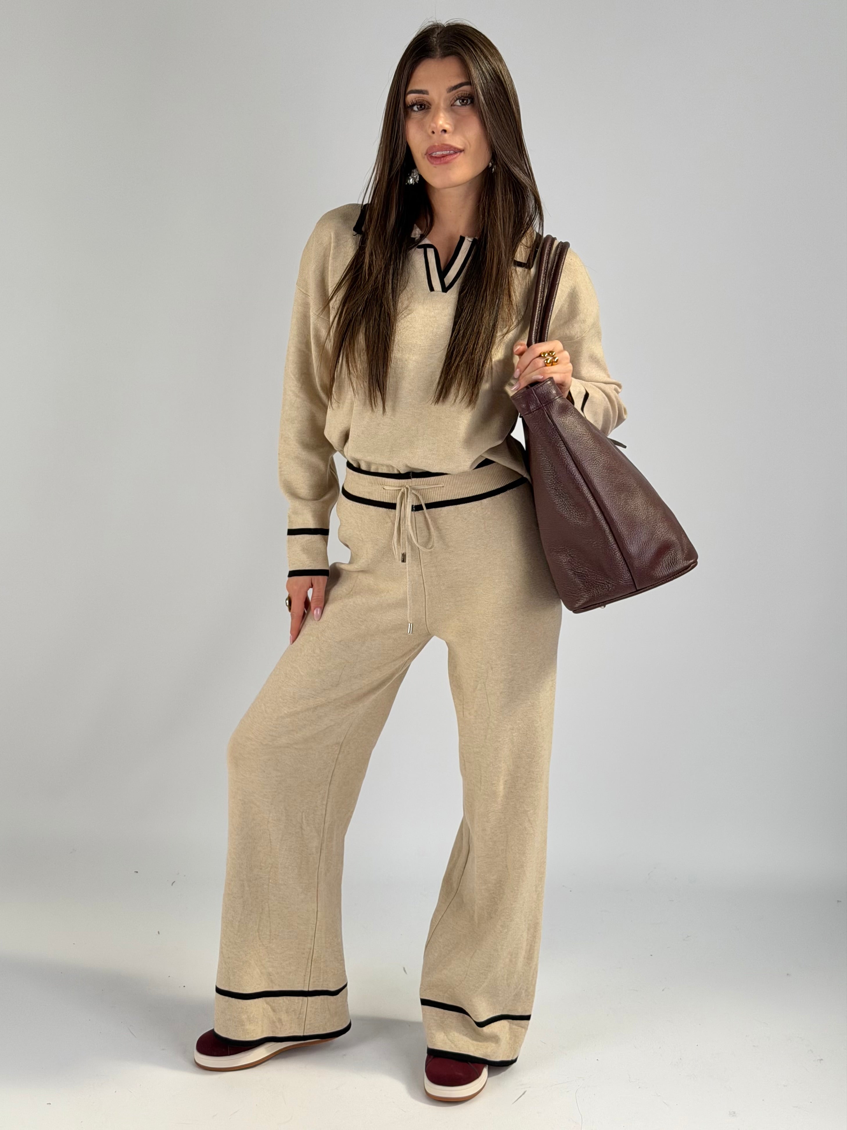 Set Tuta Ketty beige