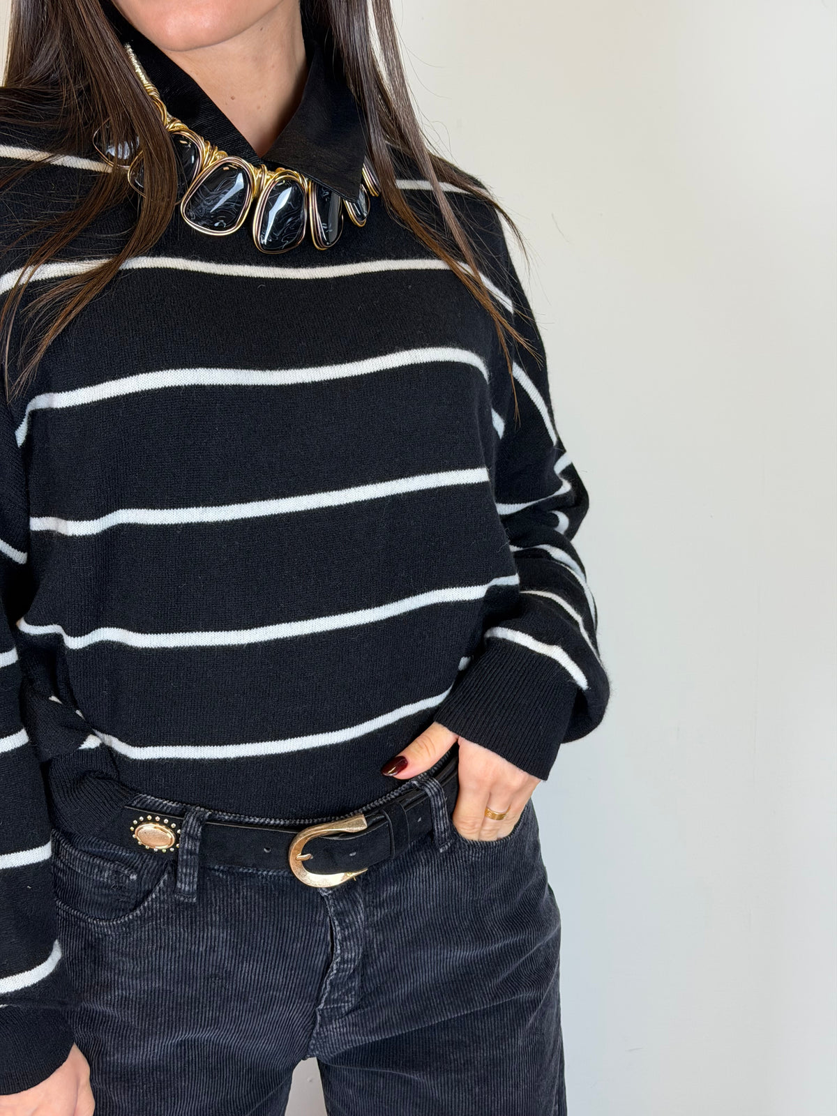 Maglia Yvonne nero