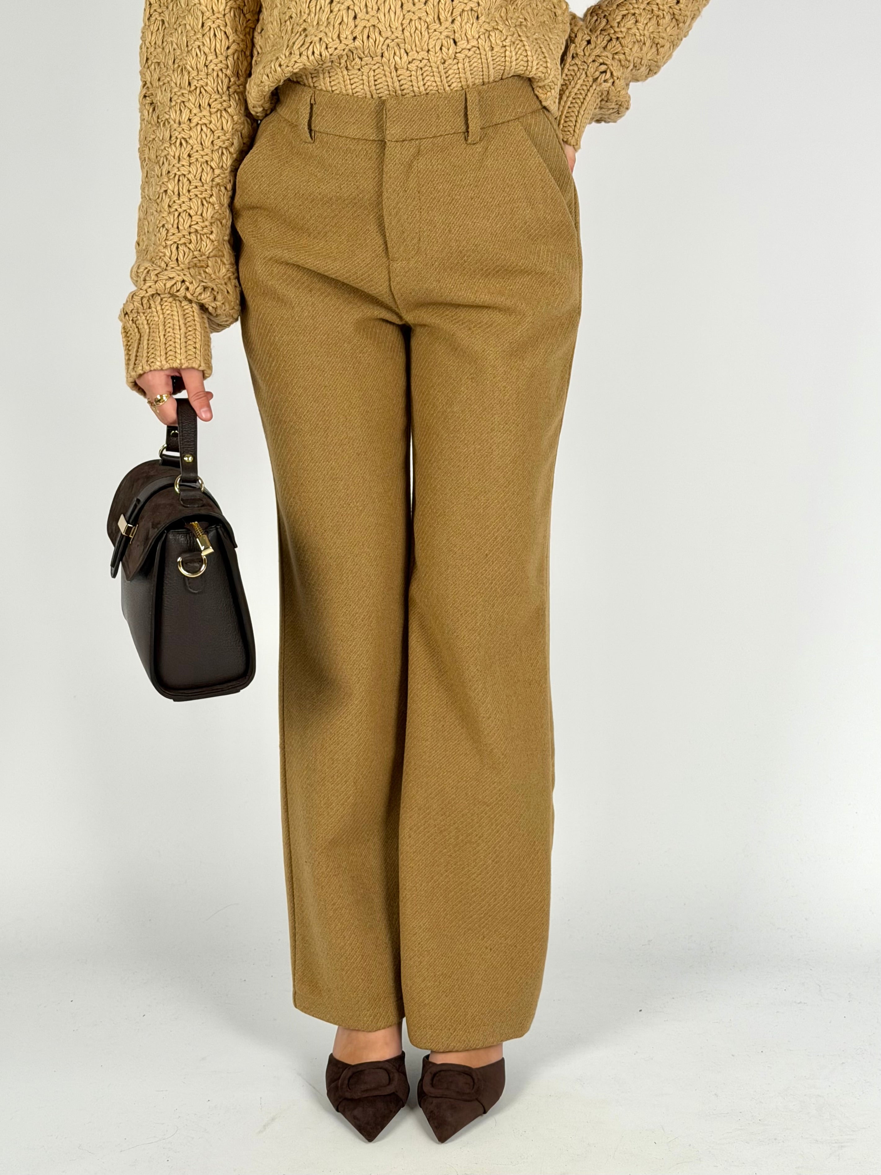Pantalone Rosy tabacco