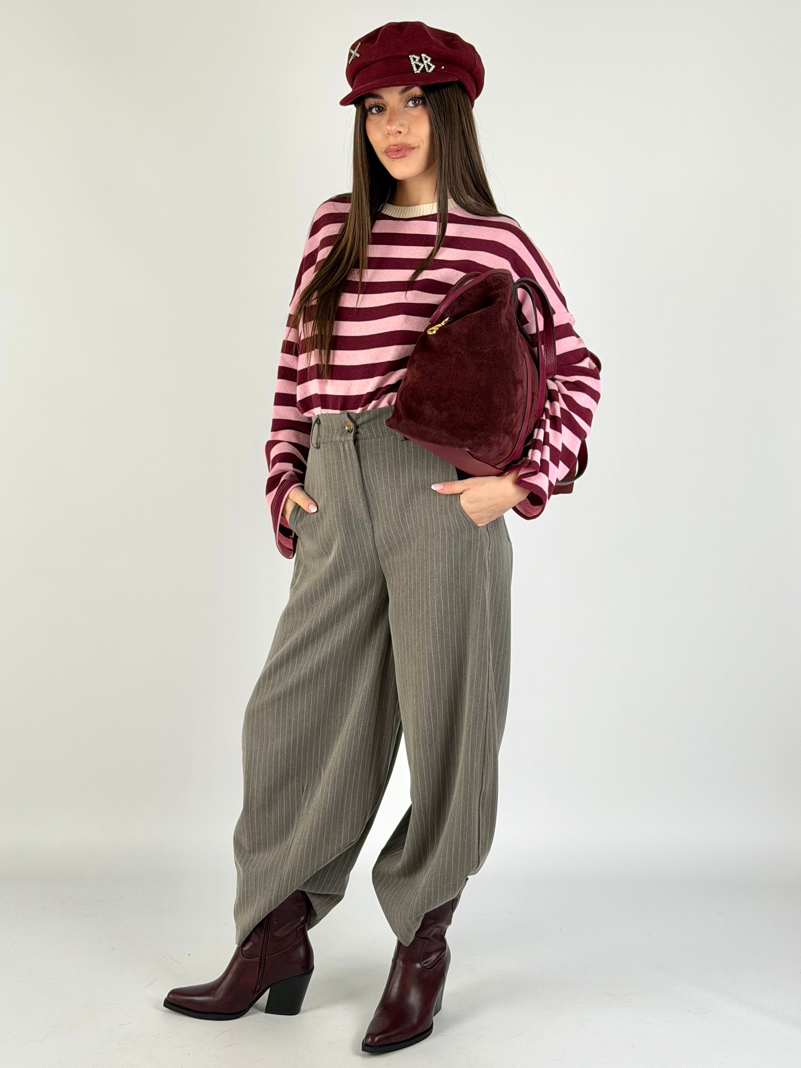 Pantalone Iris grigio