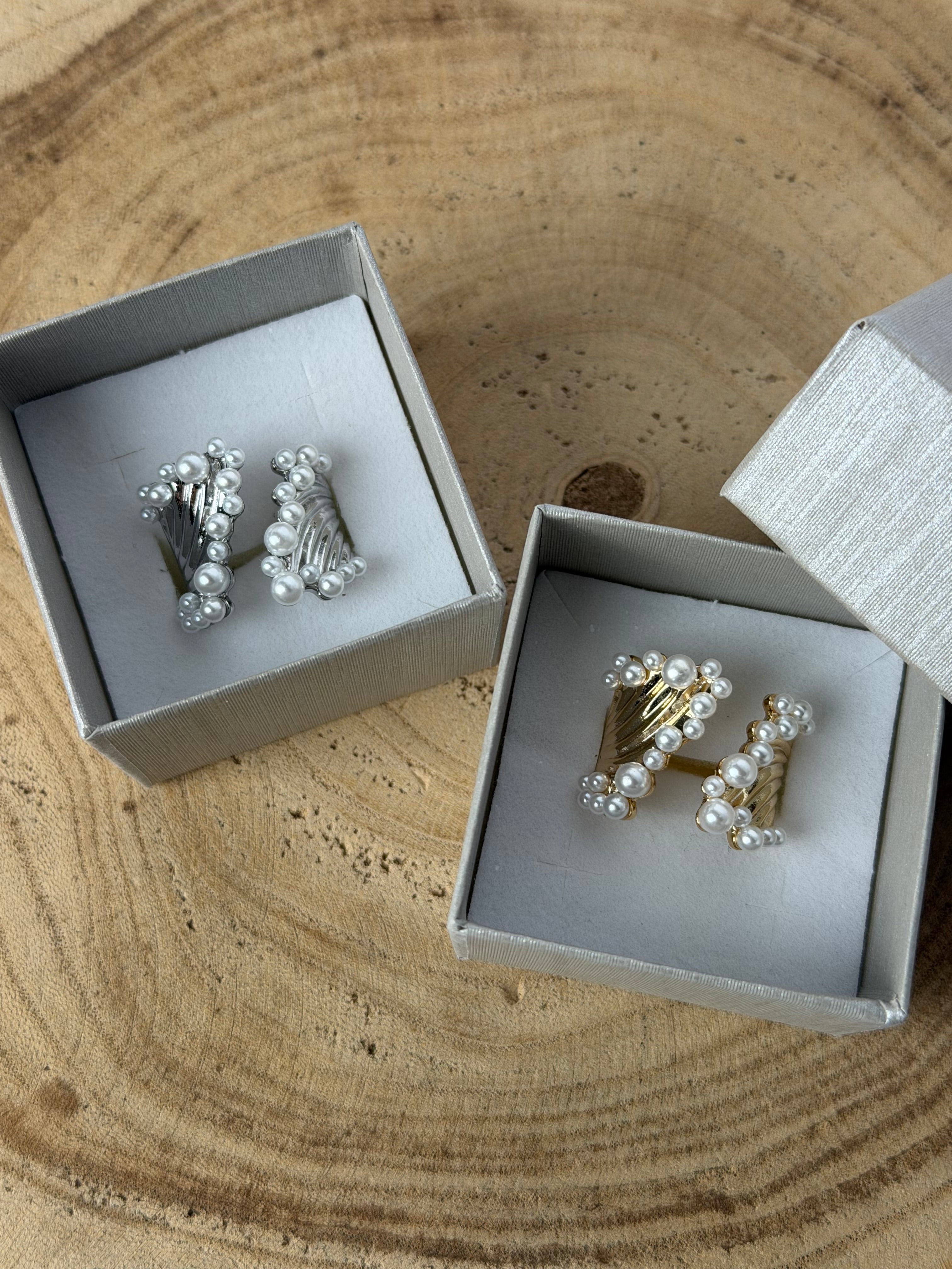 Anello perla - 2 colori