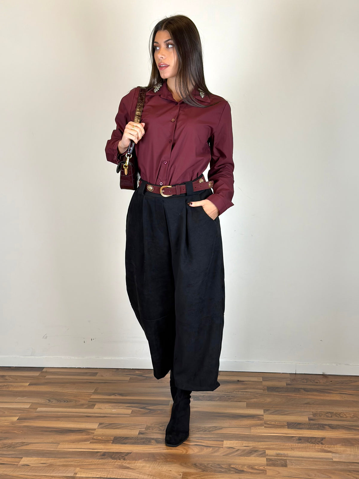 Pantalone Eddie nero