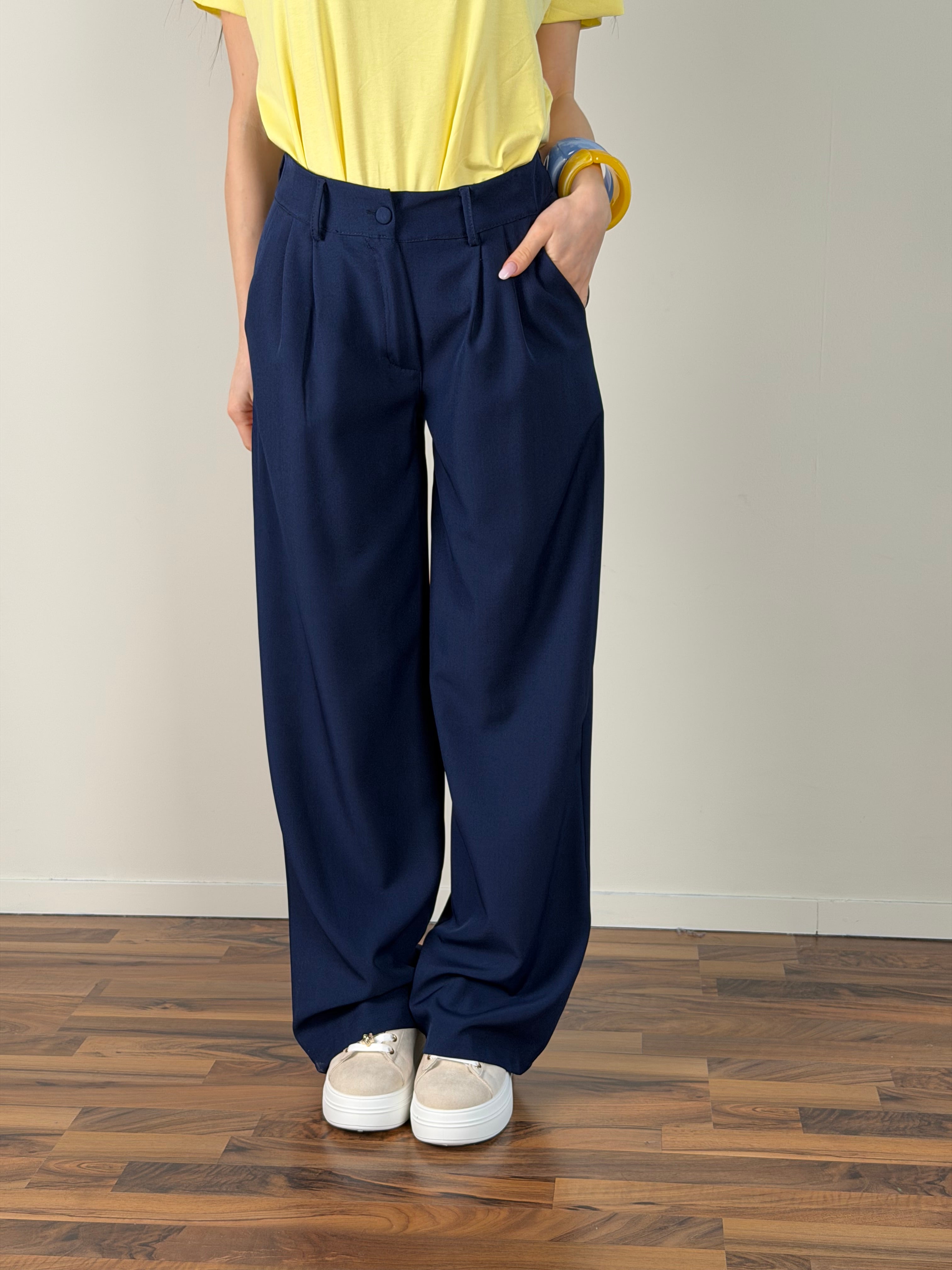 Pantalone Luxe blu