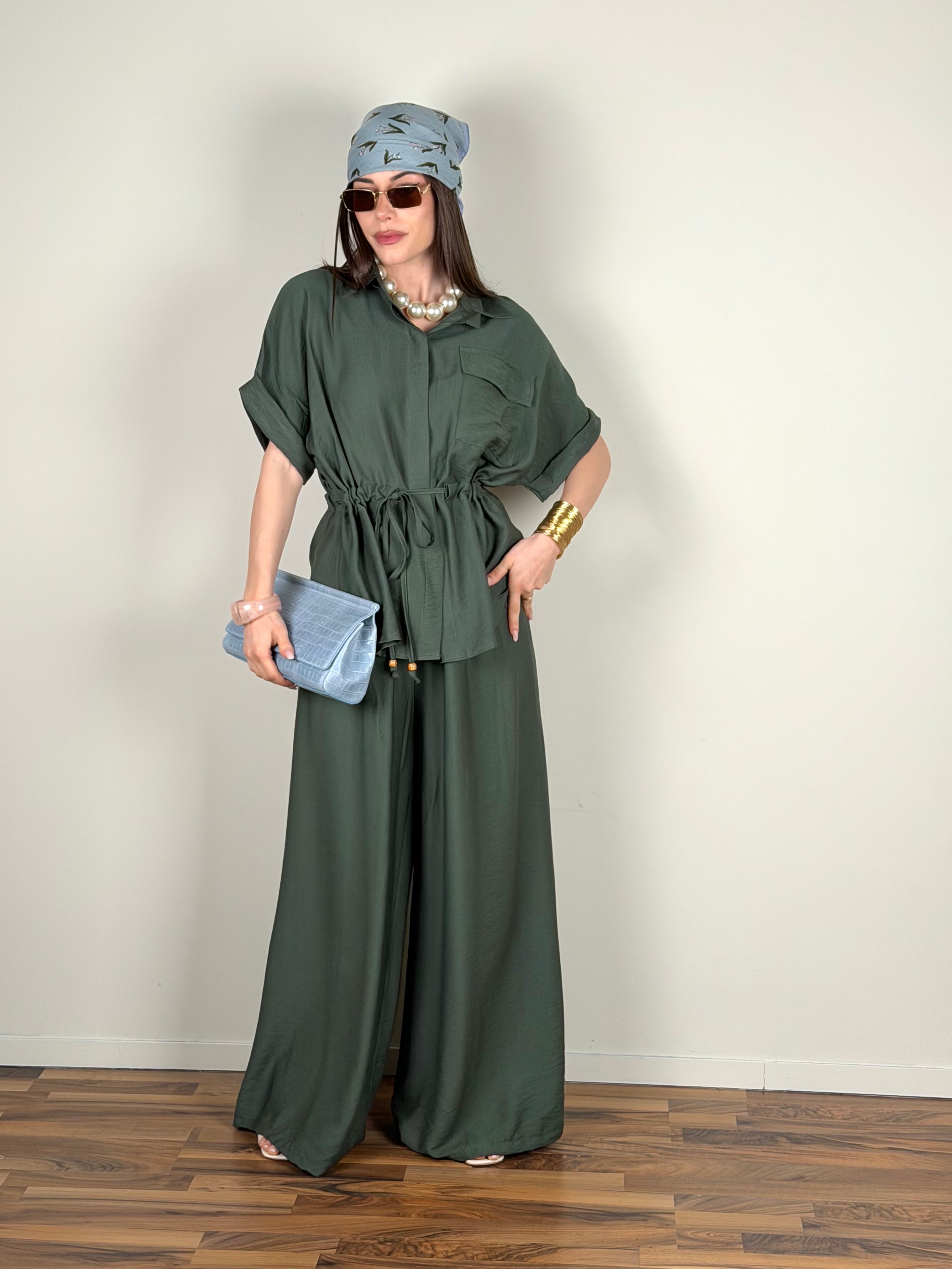 Completo Day-off verde