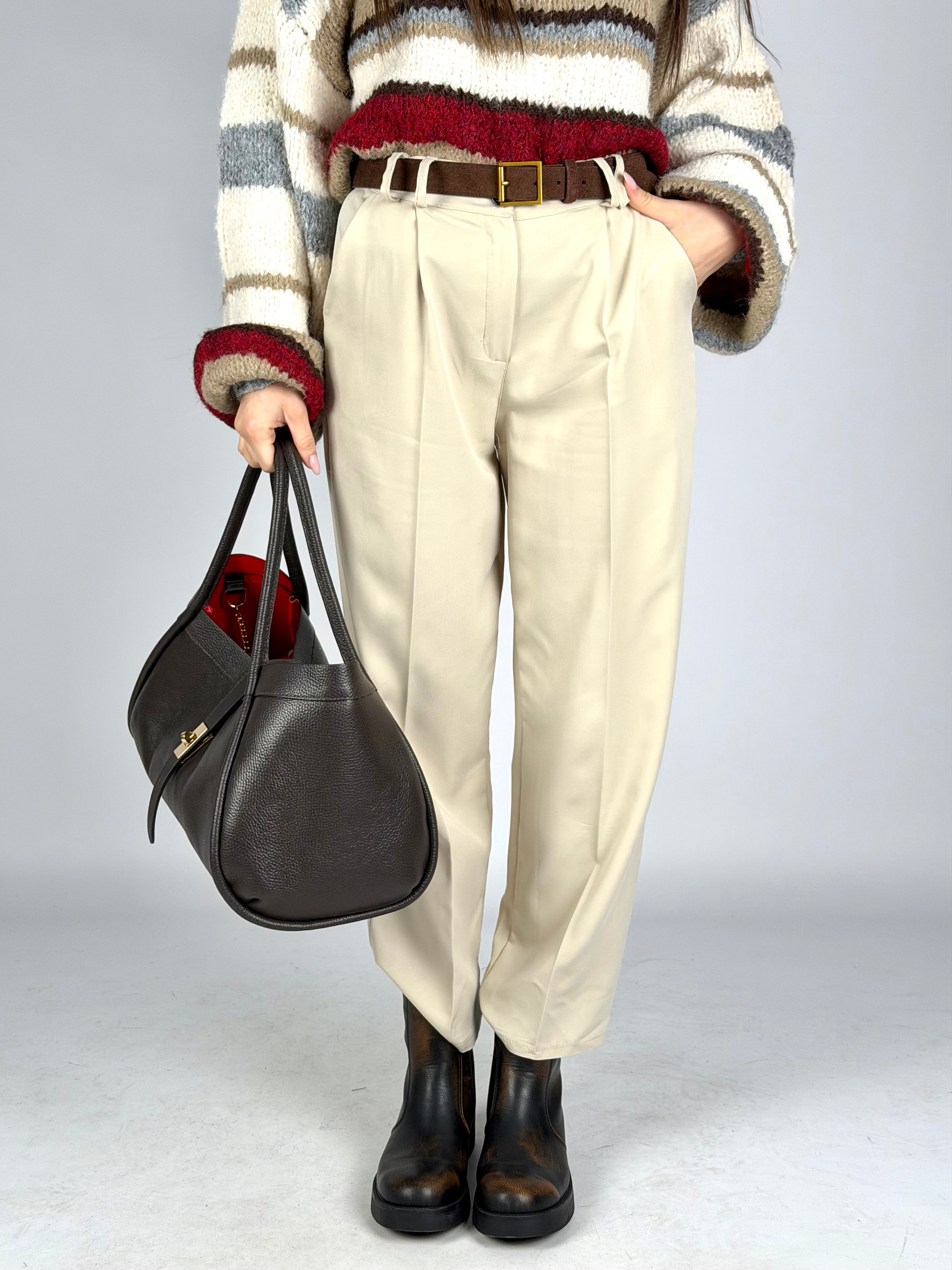 Pantalone Rachel beige