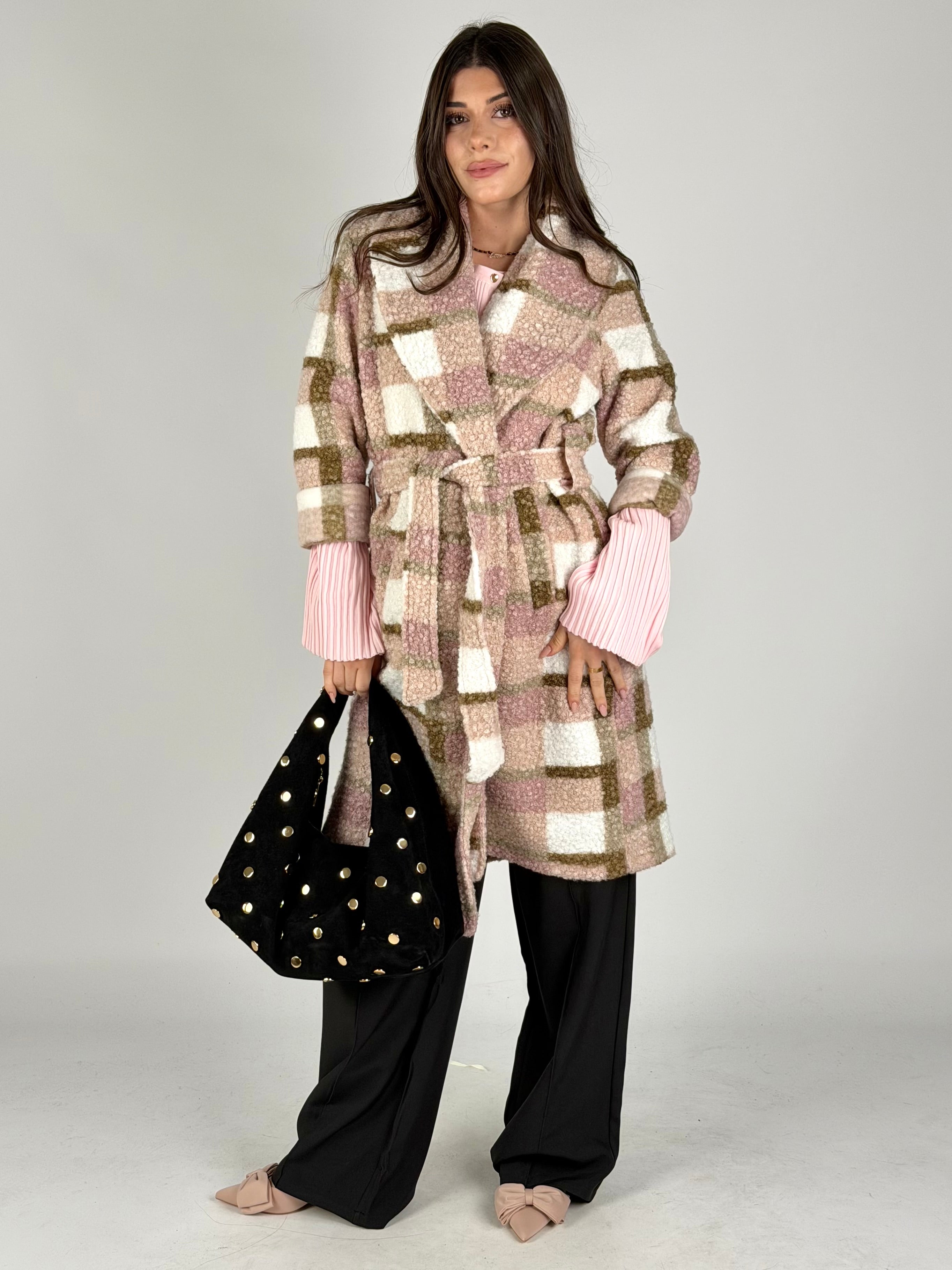 Cappotto Naomi rosa