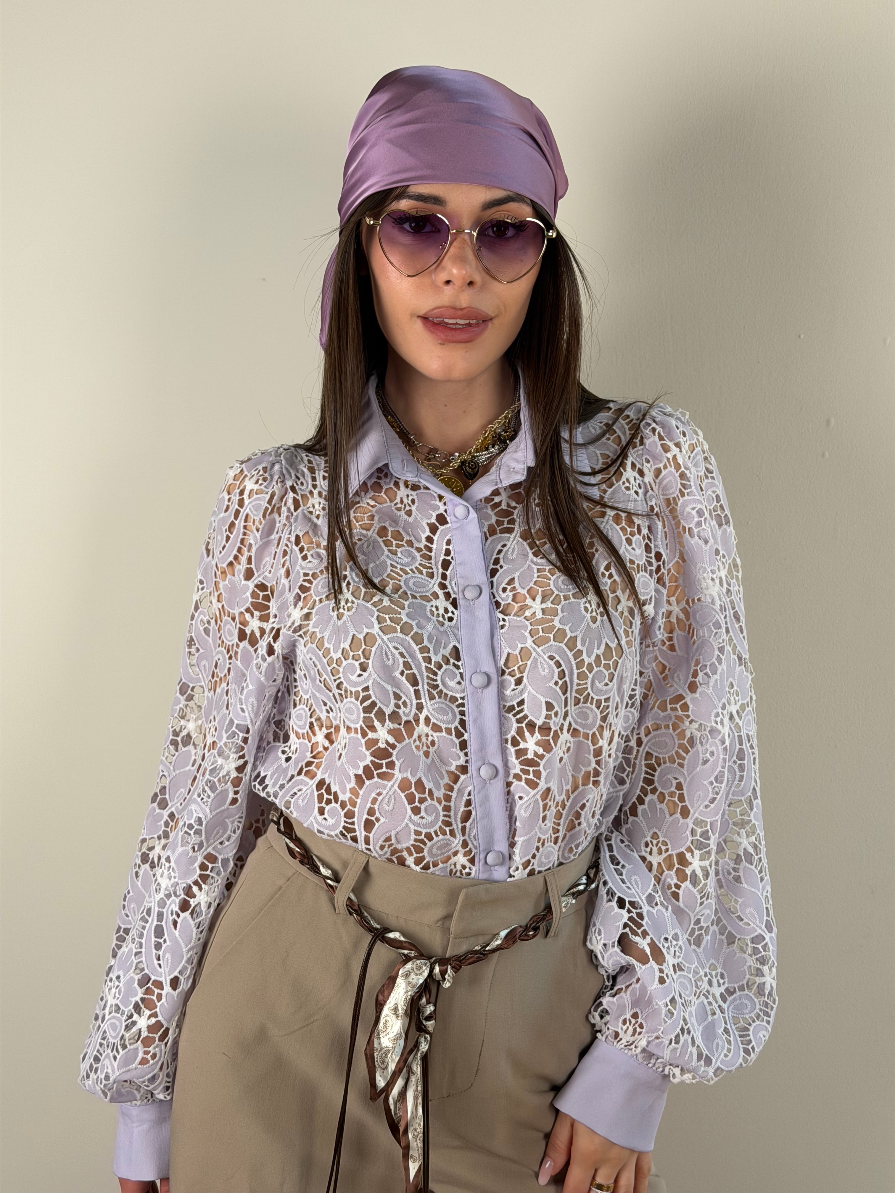 Camicia Fly lilla