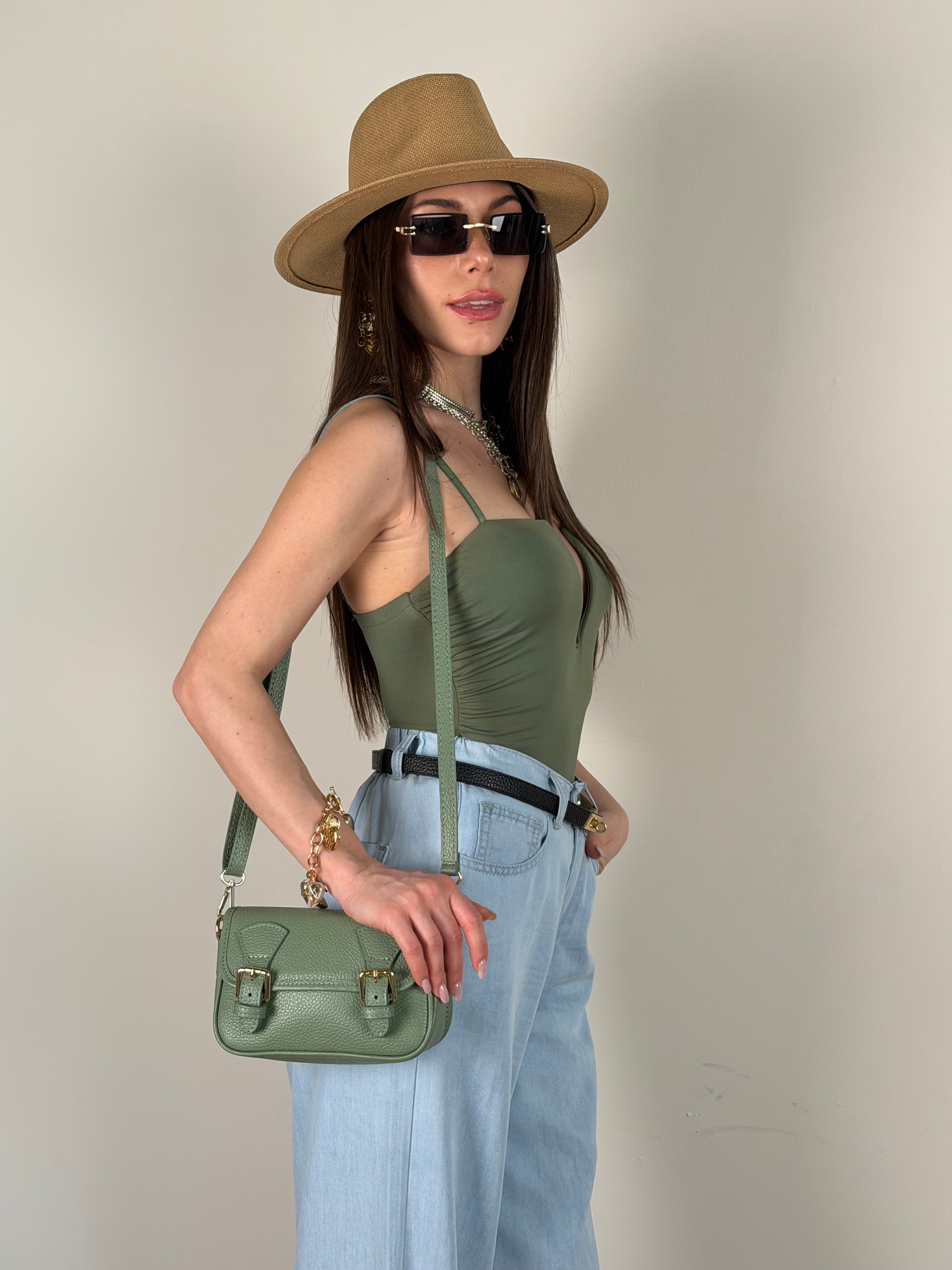 Body Rose verde
